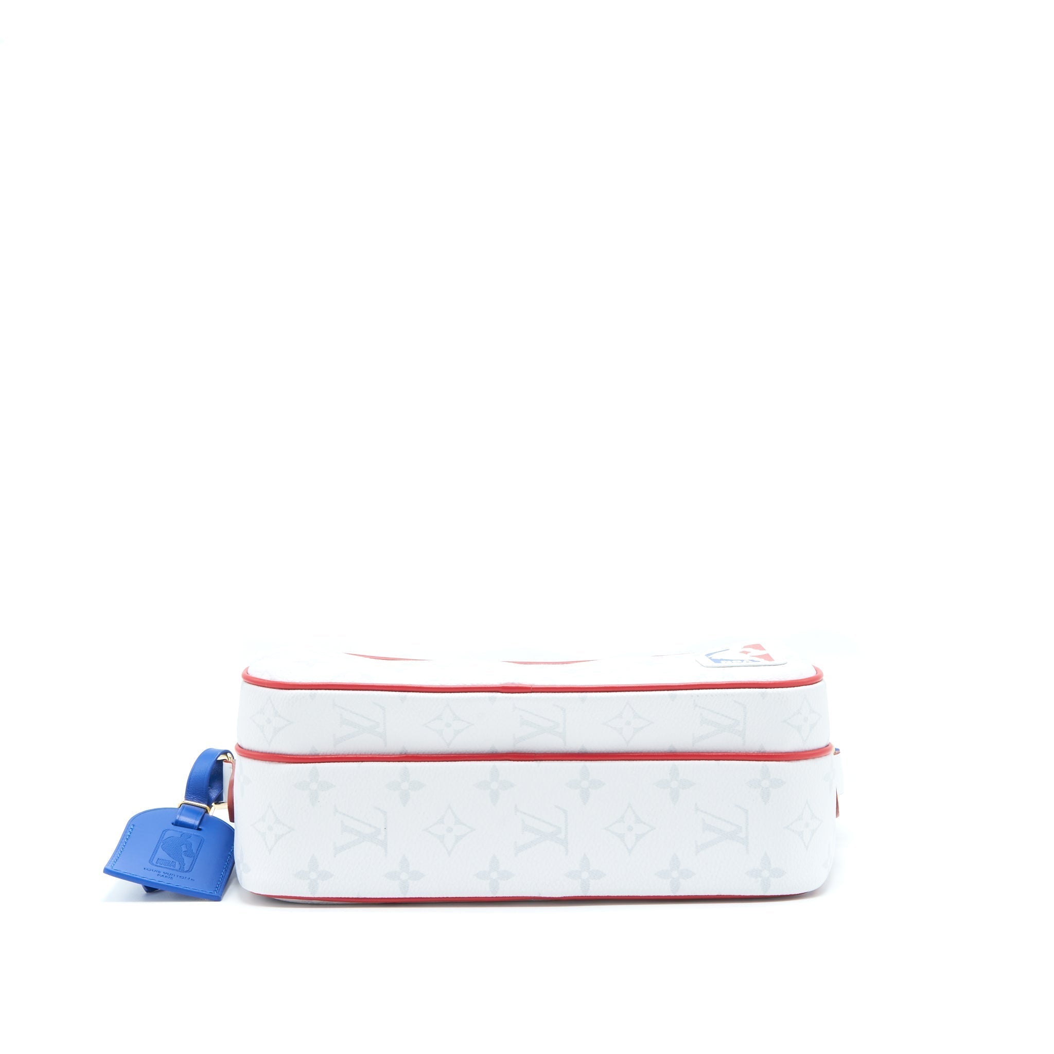2020 LV X NBA WHITE MONOGRAM NIL MESSENGER BAG