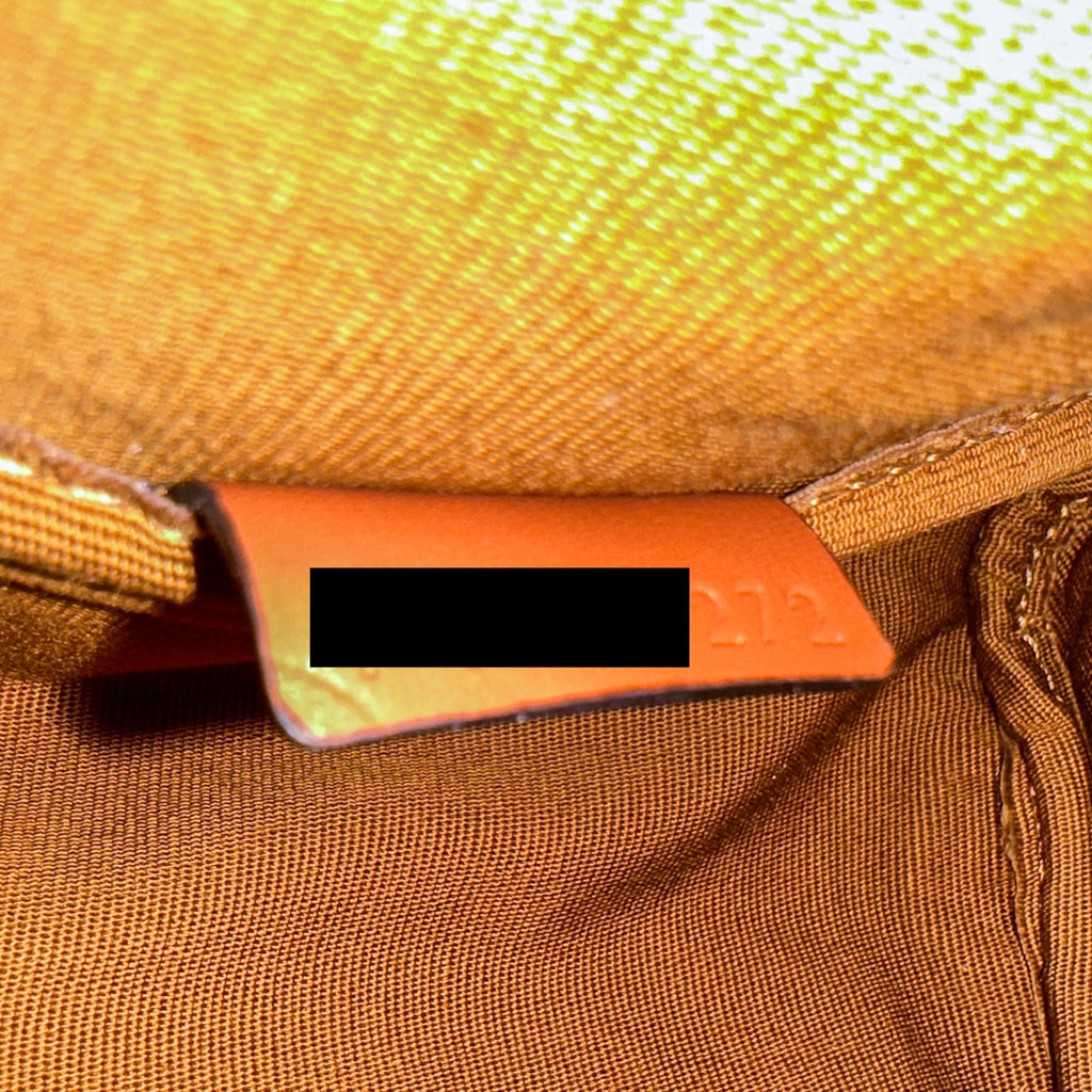 MINI BACKPACK FOLCO TRIOMPHE CANVAS CALFSKIN TAN GHW