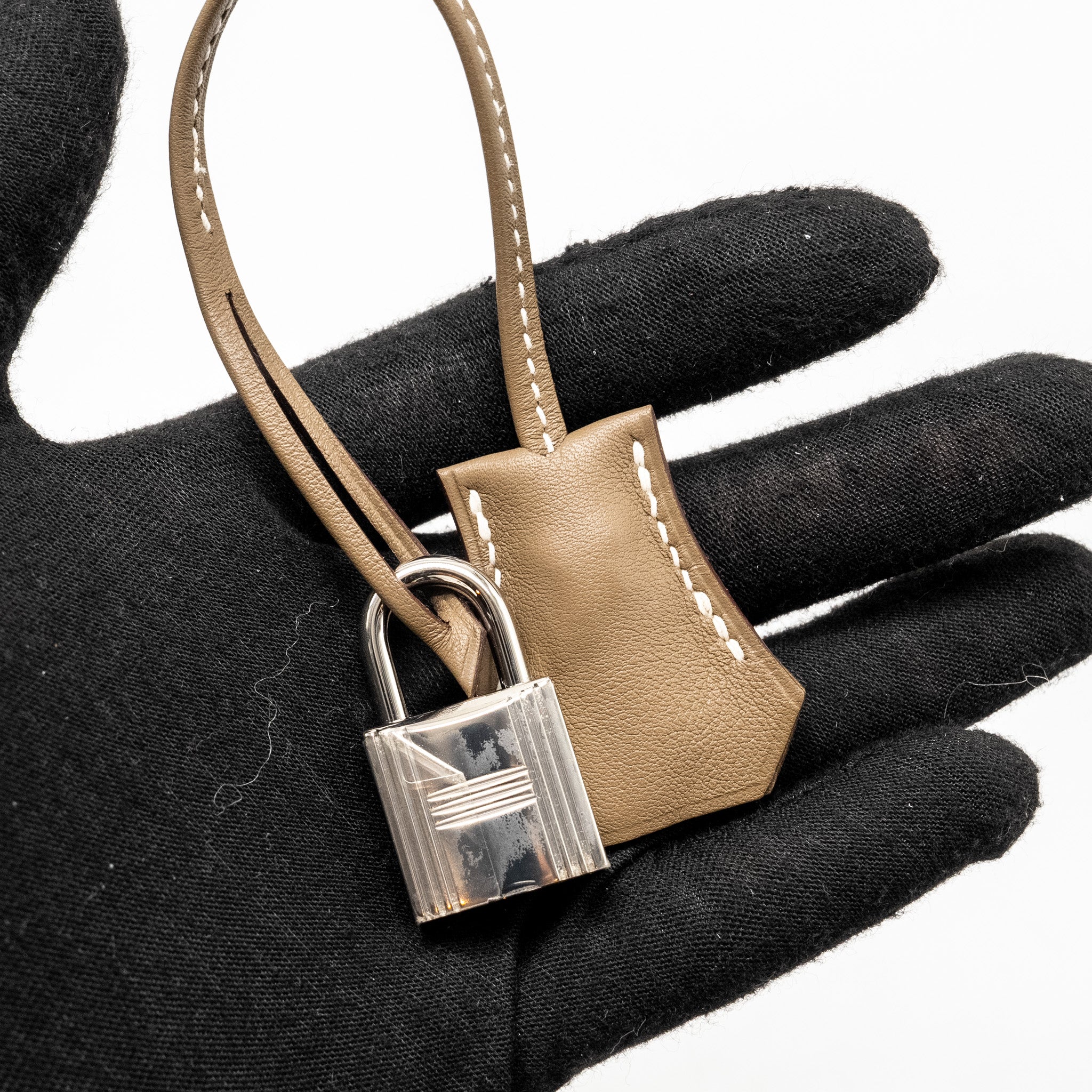 HERMES BIRKIN 25 SWIFT ETOUPE SHW