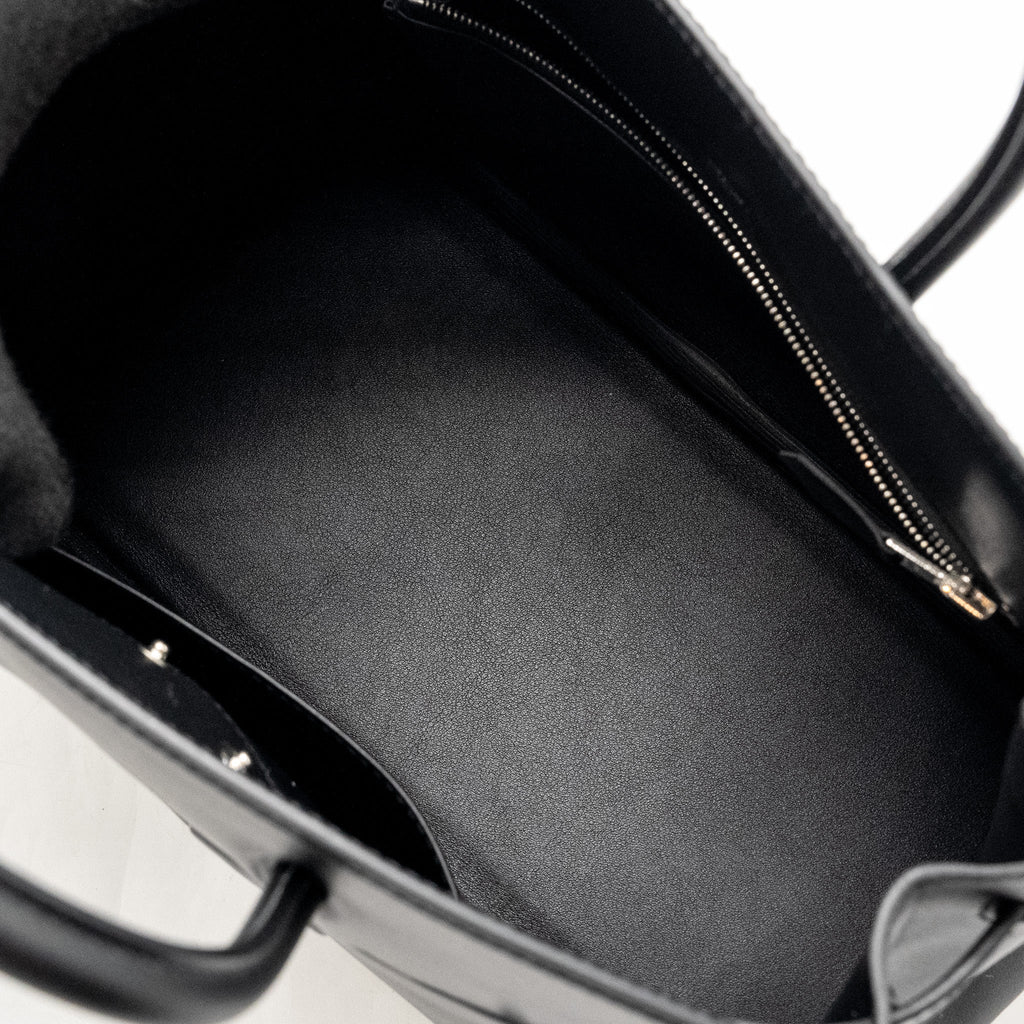 HERMES BIRKIN SHADOW 25 SWIFT BLACK SHW