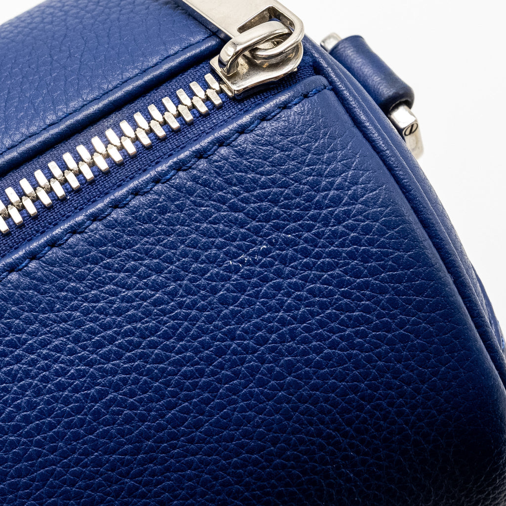 ATELIER ROLLER MESSENGER BAG CALFSKIN NAVY SHW