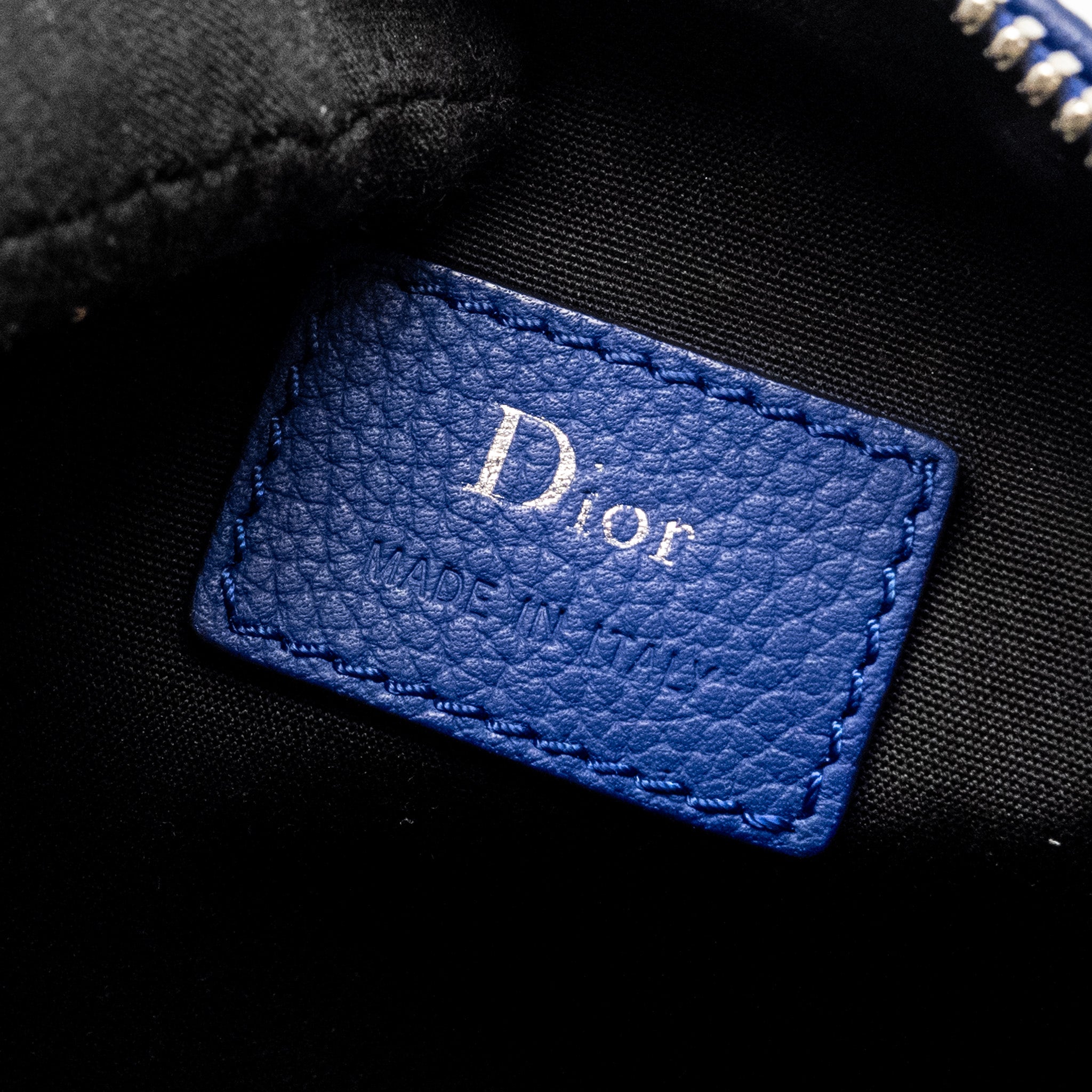 ATELIER ROLLER MESSENGER BAG CALFSKIN NAVY SHW