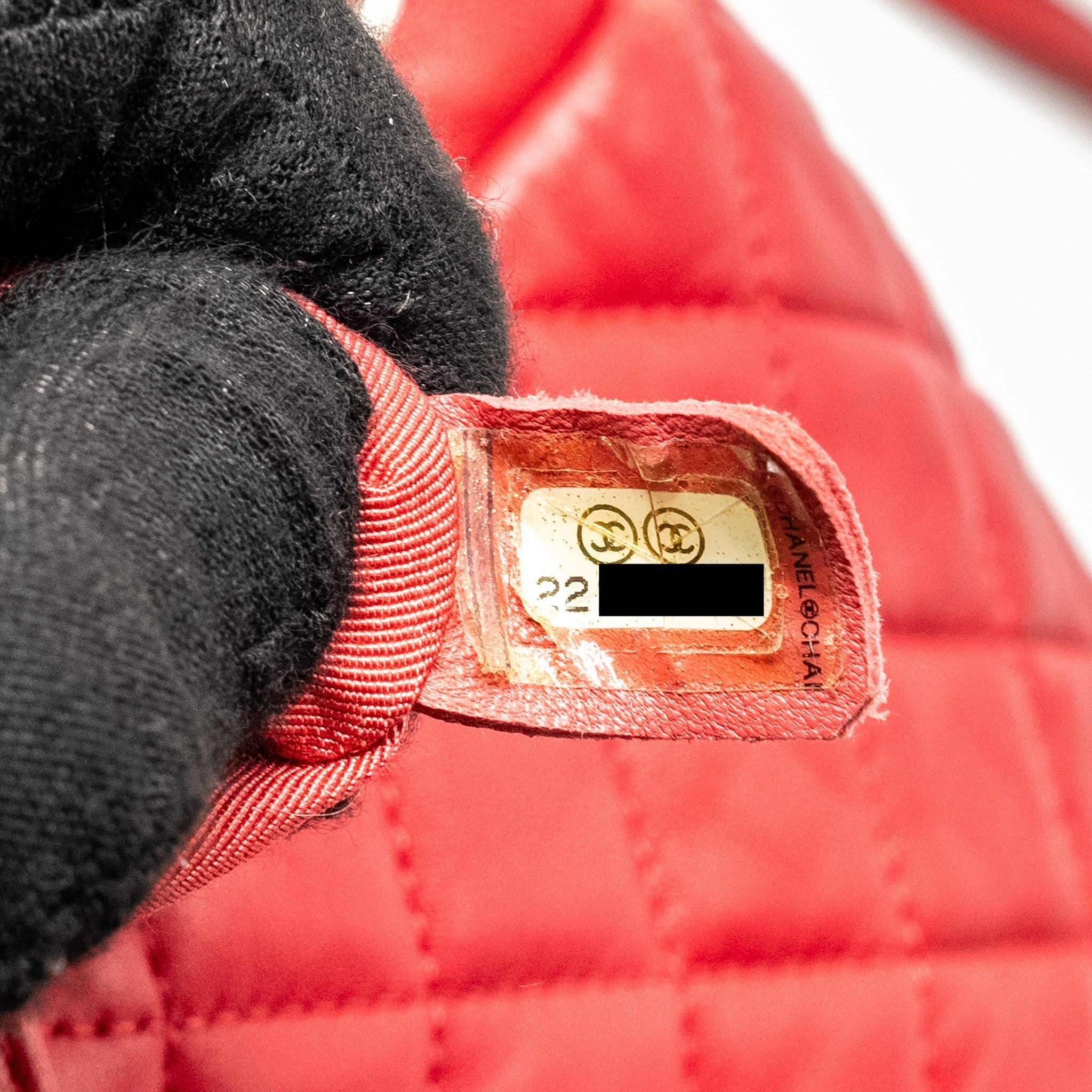 SMALL URBAN SPIRIT QUILTED BACKPACK LAMBSKIN RED LGHW