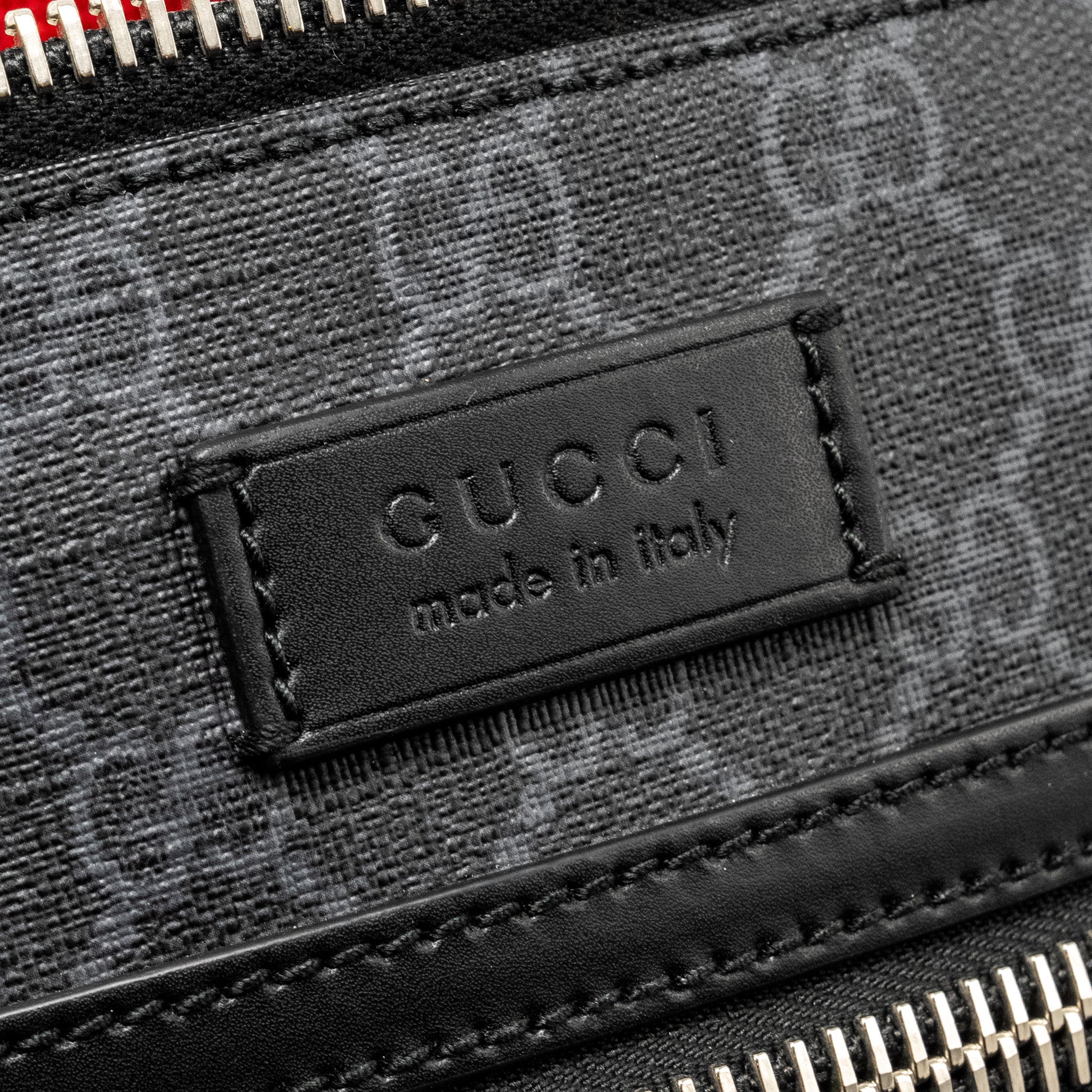 MESSENGER BAG GG SUPREME CANVAS BLACK/ MULTICOLOUR SHW