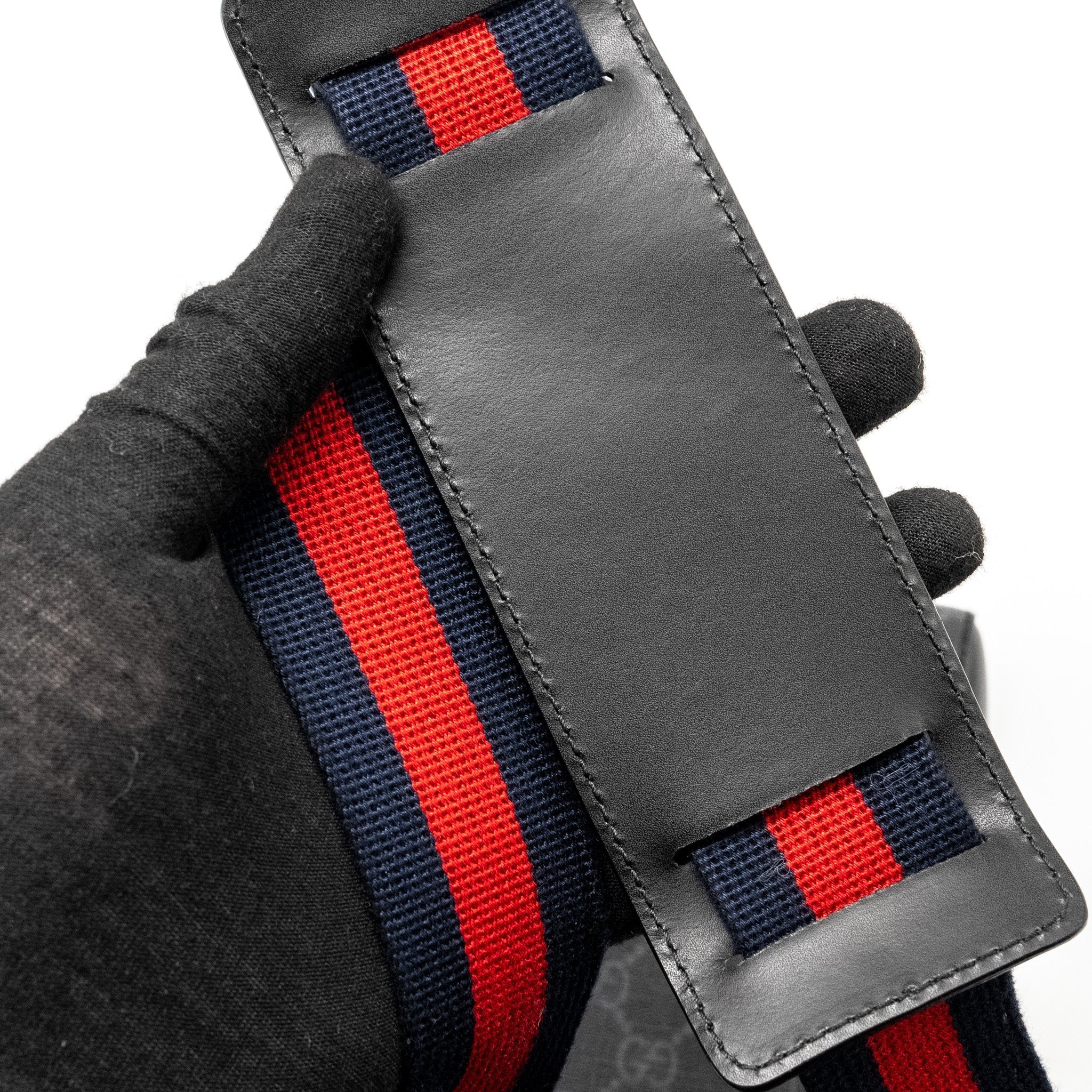 MESSENGER BAG GG SUPREME CANVAS BLACK/ MULTICOLOUR SHW