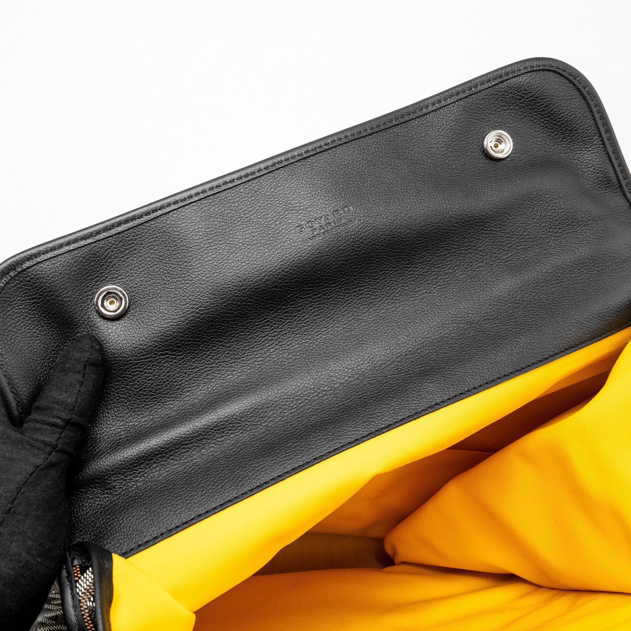 SAINT LEGER BACKPACK GOYARDLINE CANVAS BLACK SHW