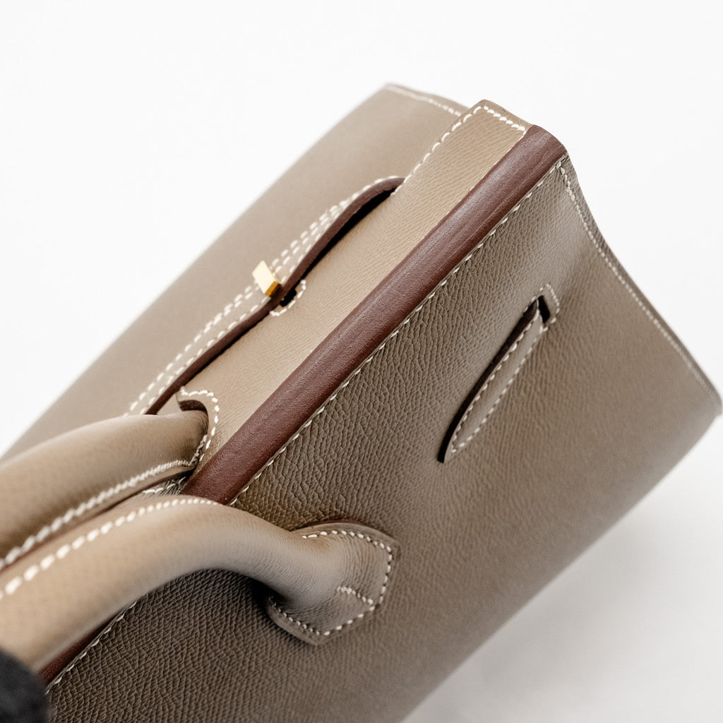 HERMES BIRKIN 30 SELLIER EPSOM ETOUPE GHW