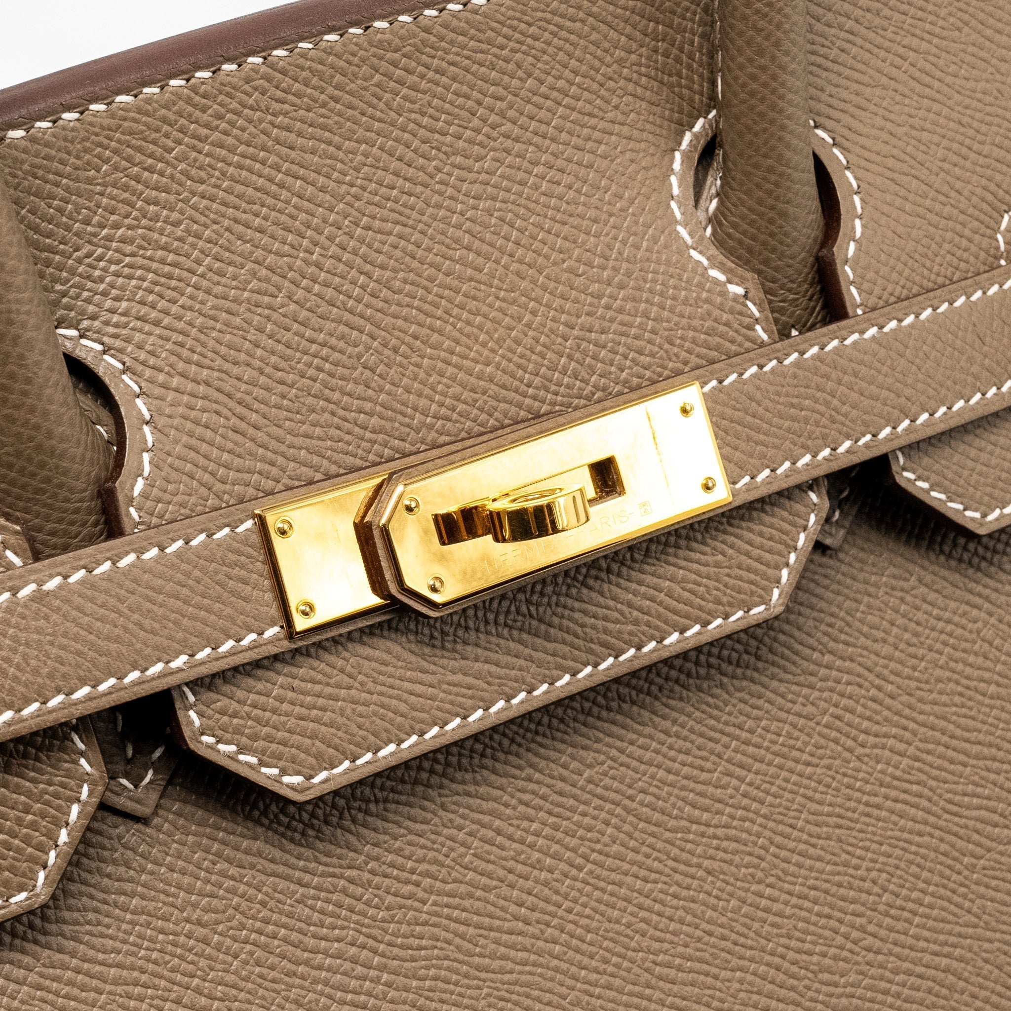 HERMES BIRKIN 30 SELLIER EPSOM ETOUPE GHW