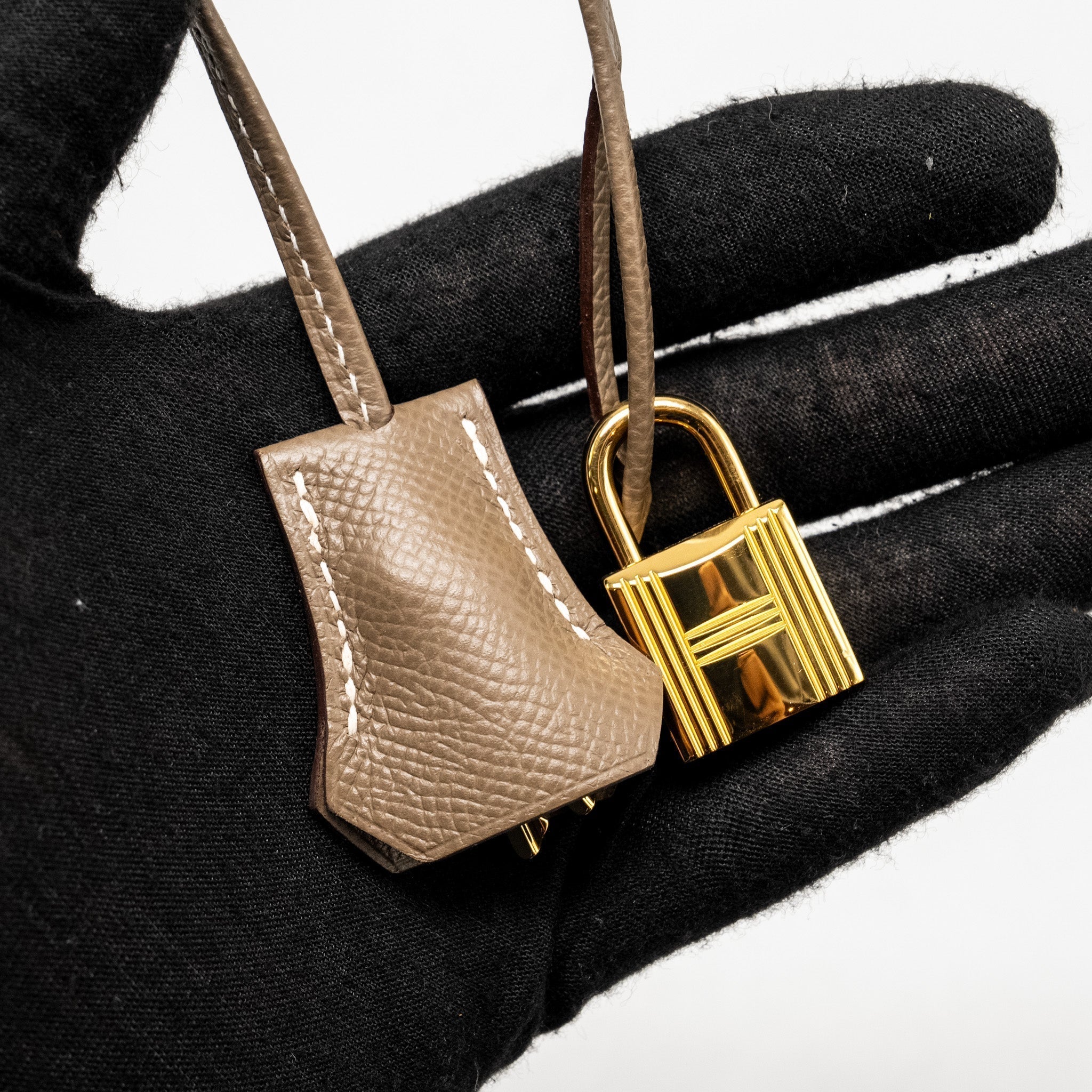HERMES BIRKIN 30 SELLIER EPSOM ETOUPE GHW