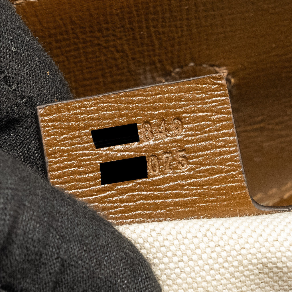 1955 HORSEBIT BACKPACK GG SUPREME CANVAS / CALFSKIN BROWN GHW