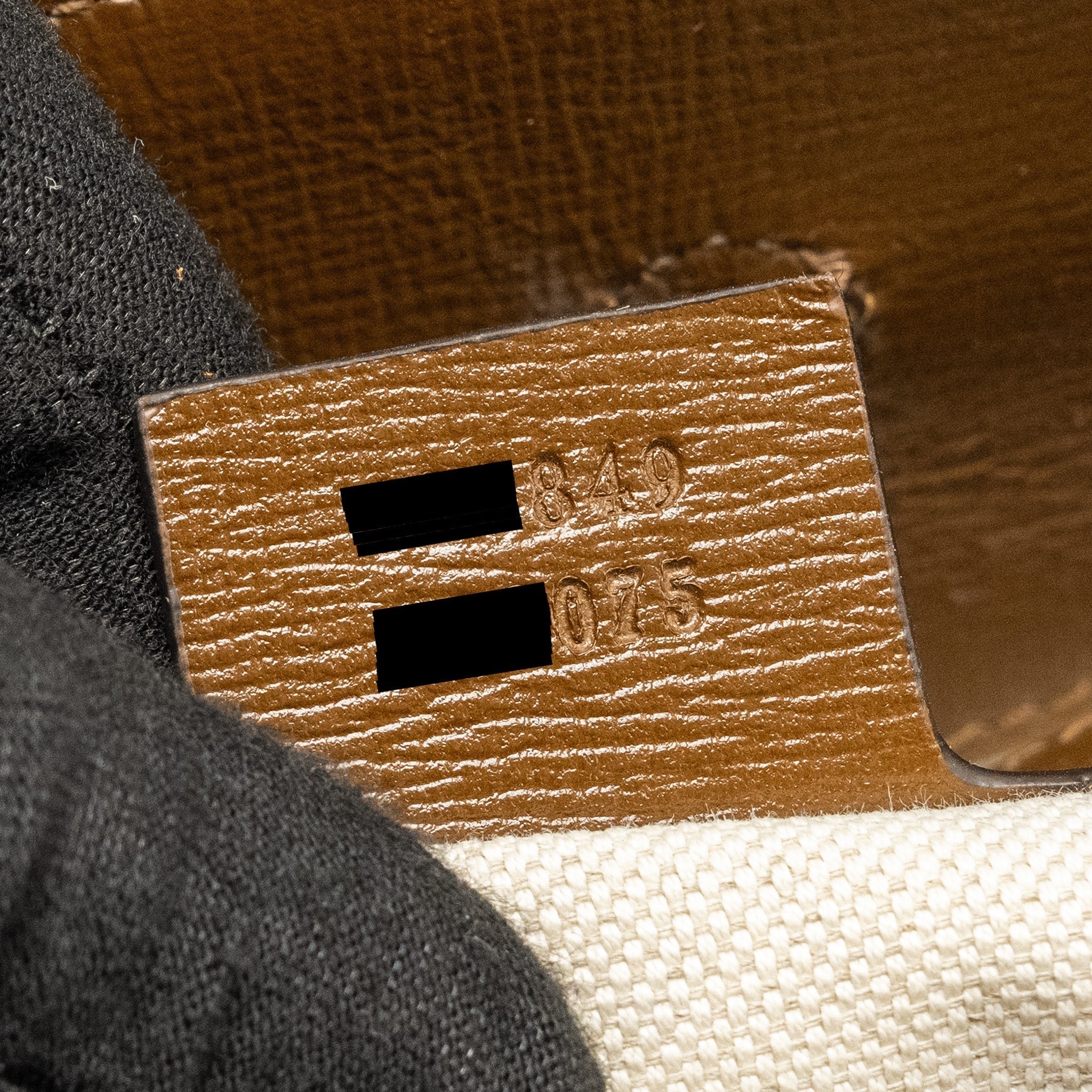 1955 HORSEBIT BACKPACK GG SUPREME CANVAS / CALFSKIN BROWN GHW