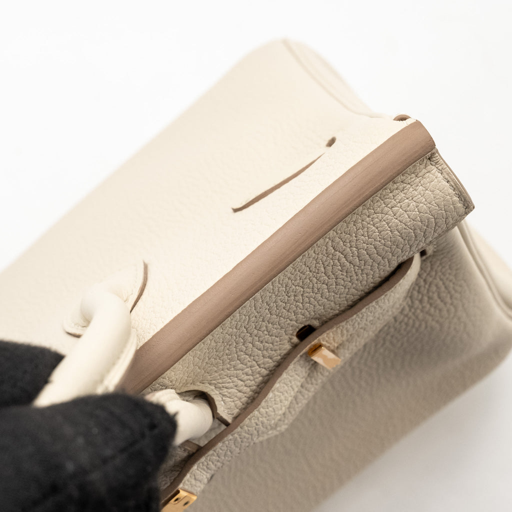 HERMES BIRKIN 25 TOGO CRAIE RGHW
