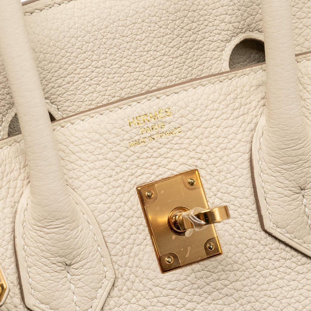 HERMES BIRKIN 25 TOGO CRAIE RGHW
