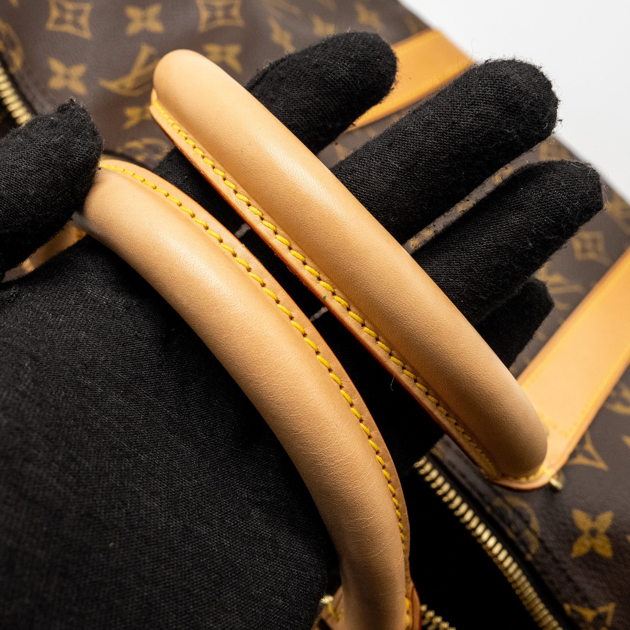 KEEPALL 50 BANDOULIRE MONOGRAM CANVAS GHW