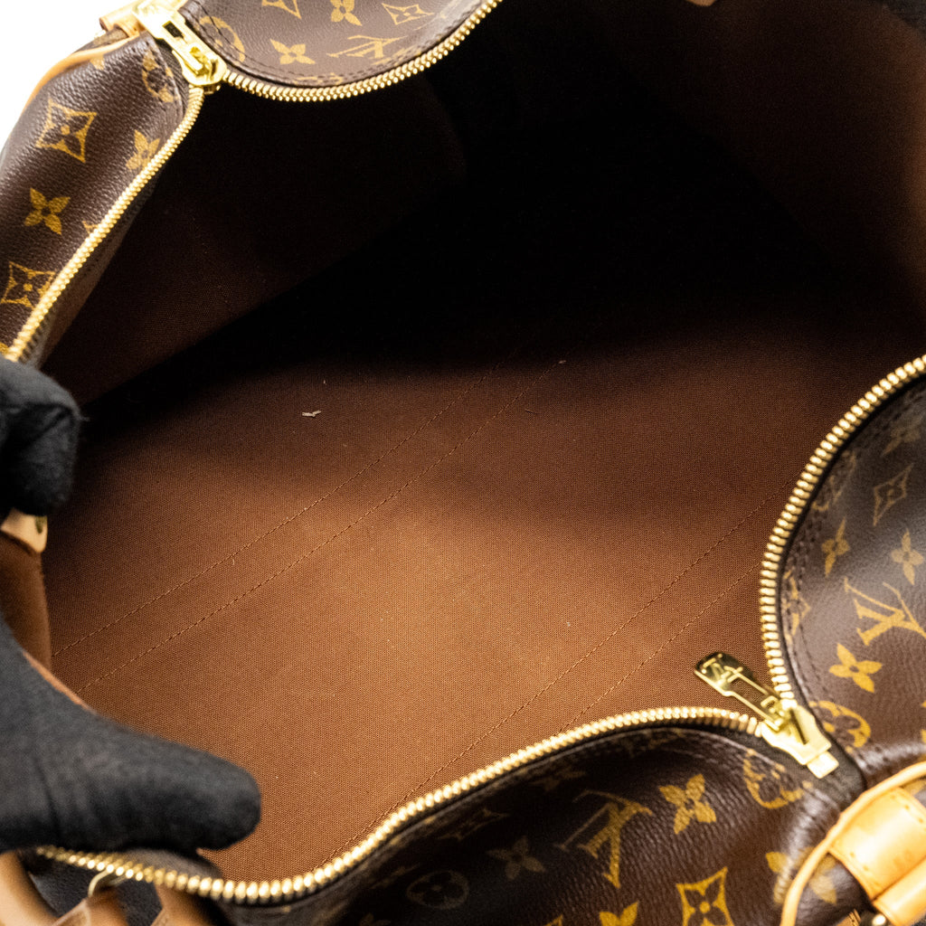 KEEPALL 50 BANDOULIRE MONOGRAM CANVAS GHW