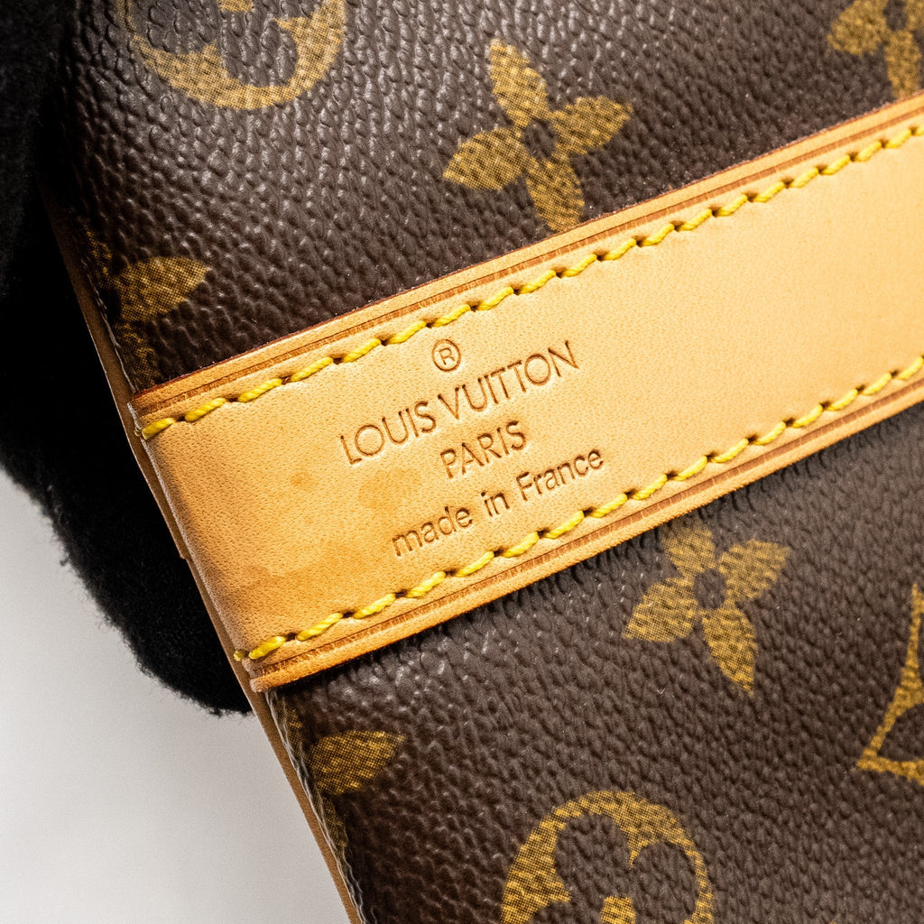 KEEPALL 50 BANDOULIRE MONOGRAM CANVAS GHW