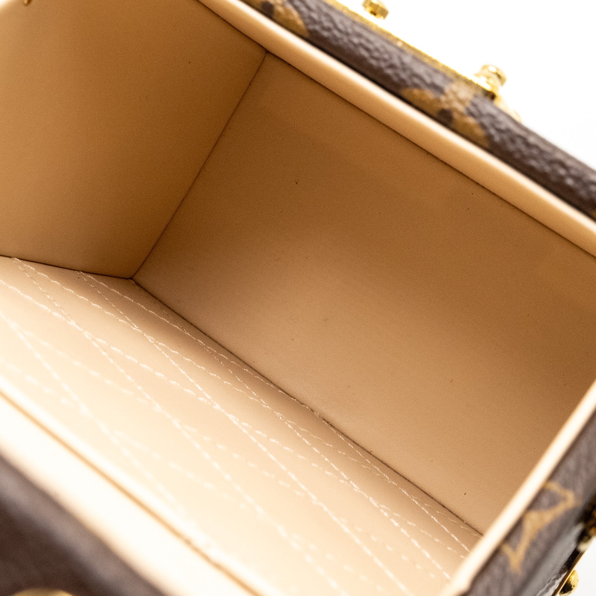 CAMERA BOX TRUNK MONOGRAM CANVAS/LEATHER GHW