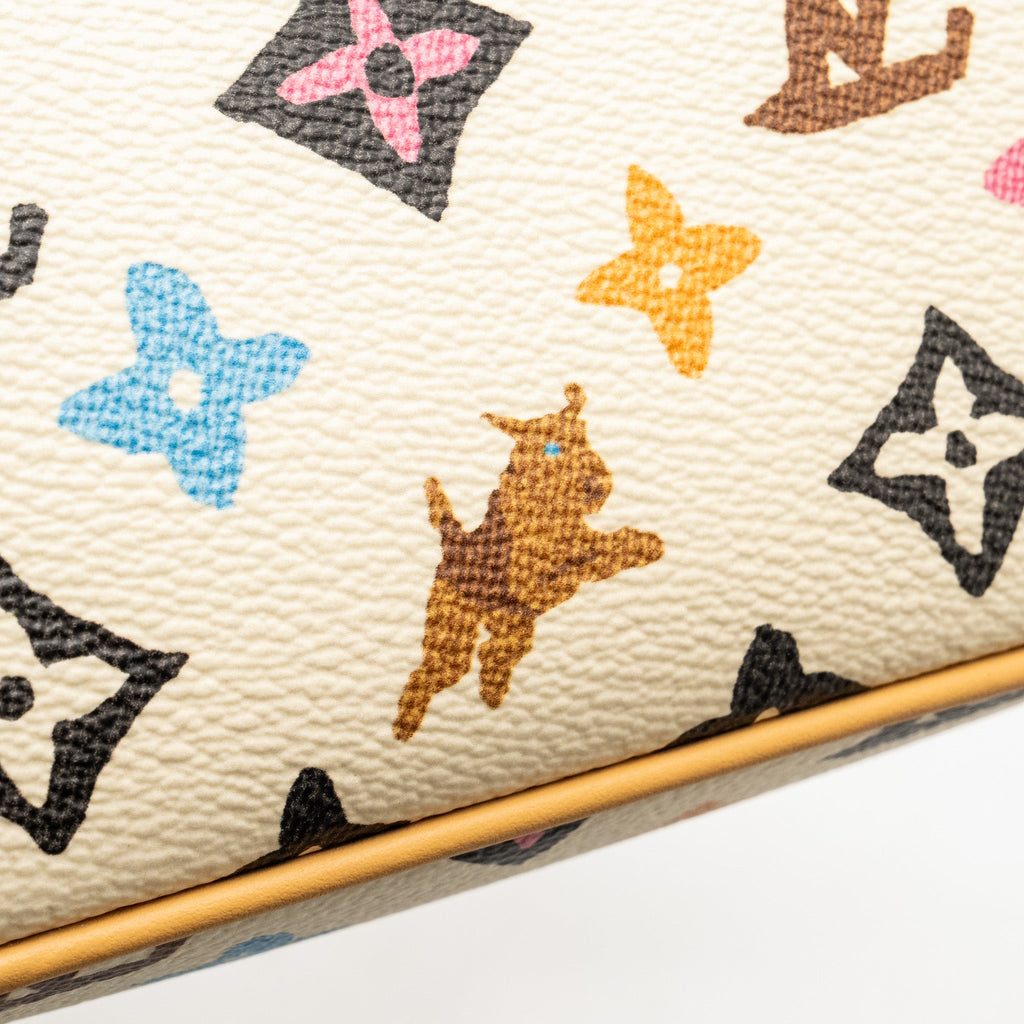 MINI SOFT TRUNK MONOGRAM CRAGGY CANVAS GHW