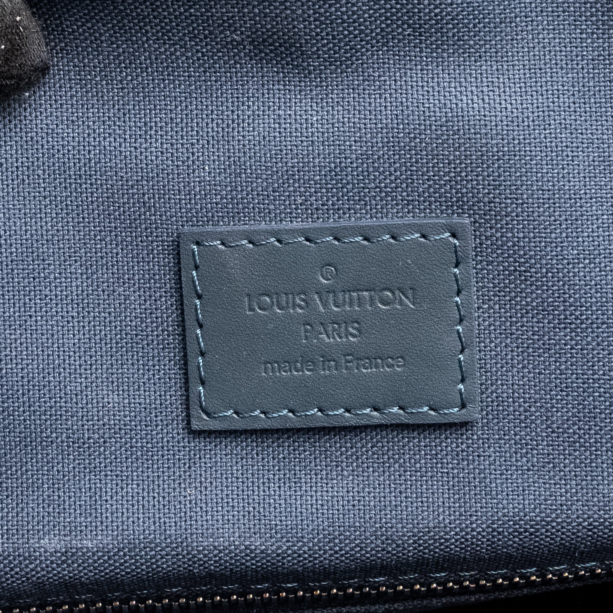 RUNNER BACKPACK DAMIER EBENE CANVAS/LEATHER SHW
