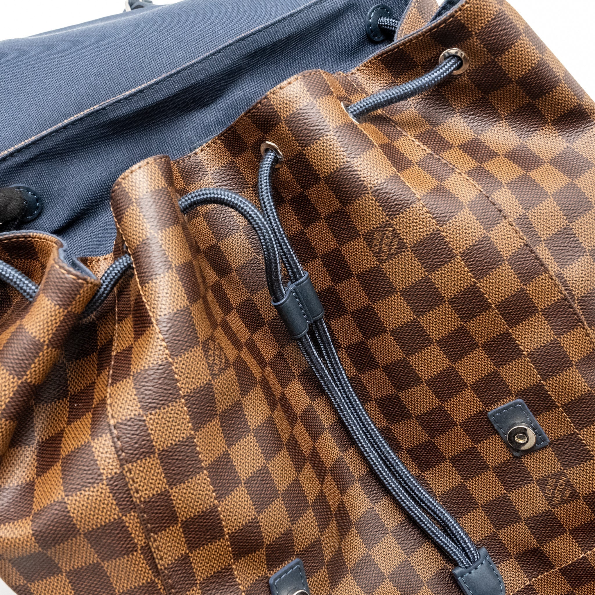 RUNNER BACKPACK DAMIER EBENE CANVAS/LEATHER SHW