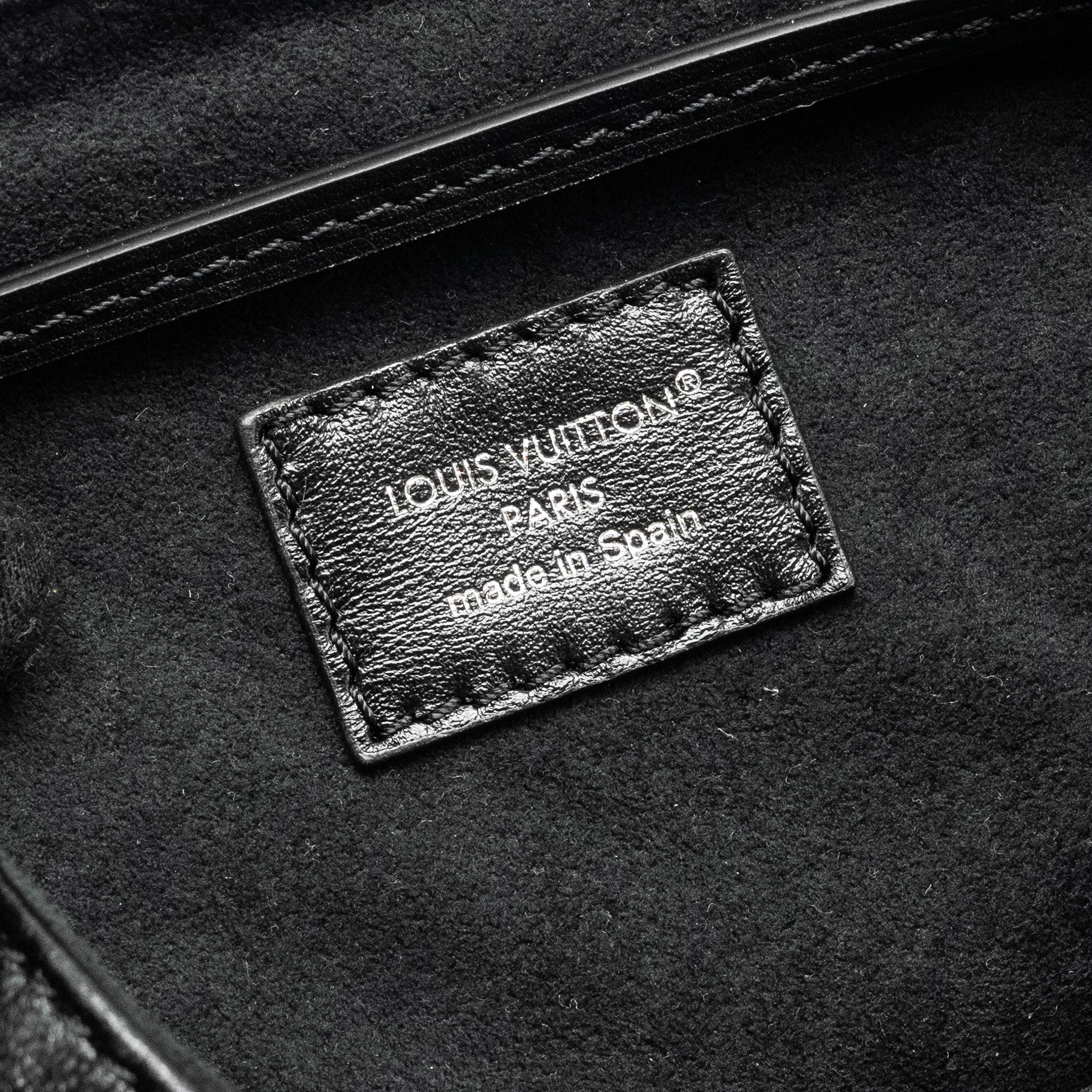 MONTSOURIS BACKPACK PM LAMBSKIN BLACK SHW