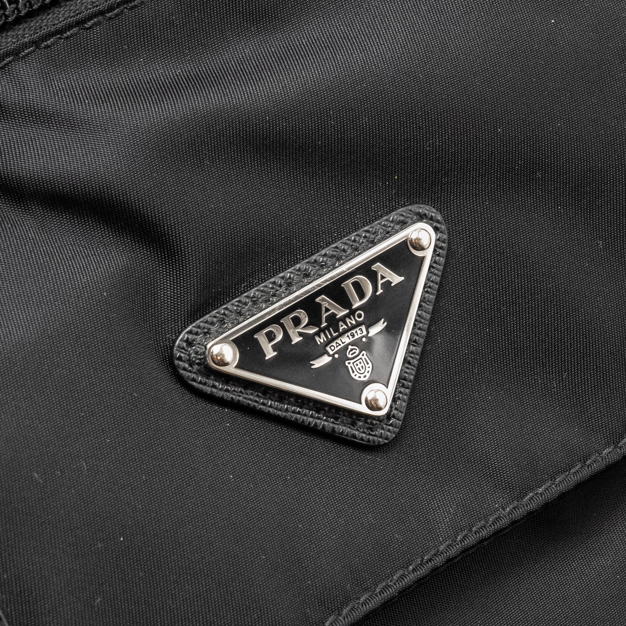 MESSENGER BAG RE-NYLON BLACK SHW