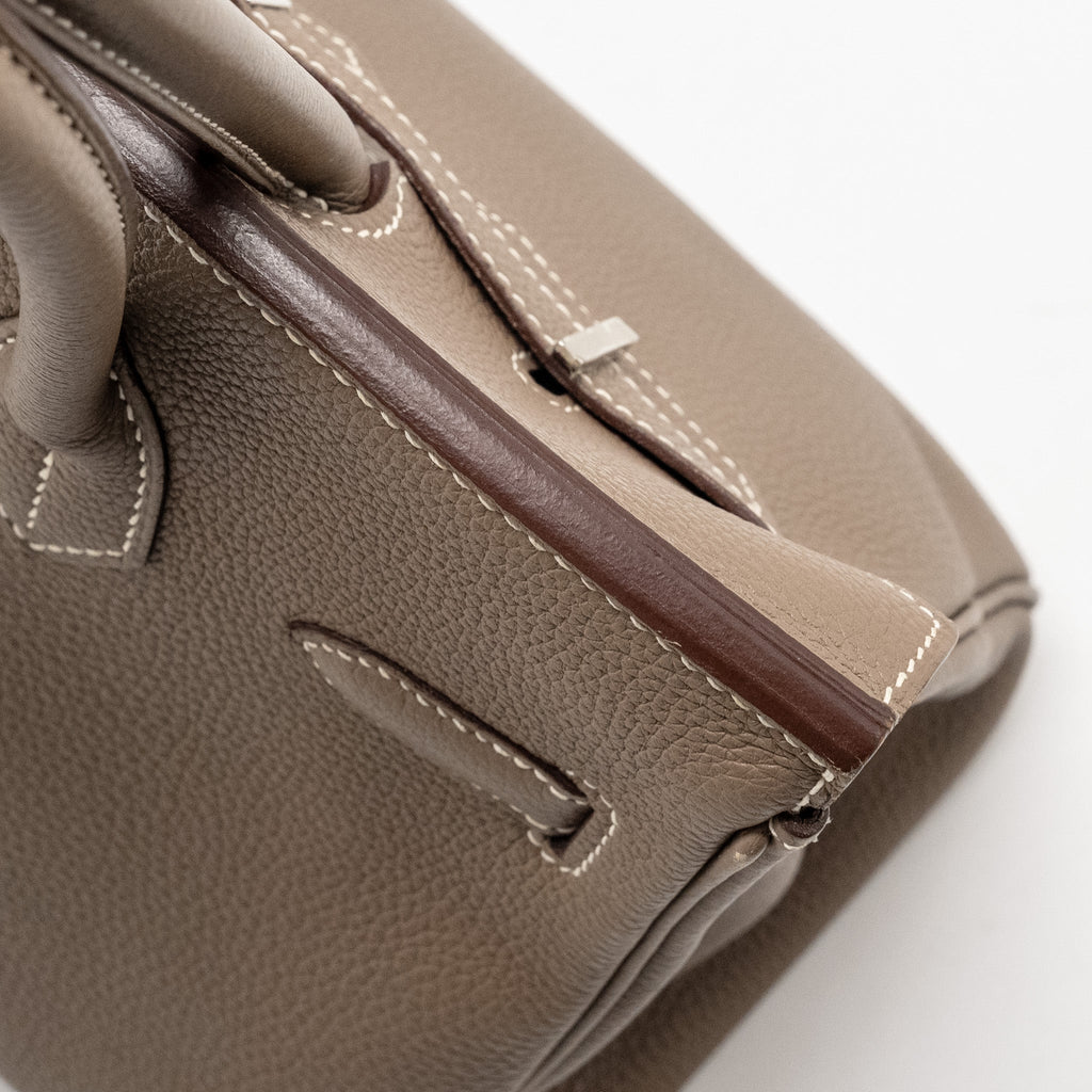 HERMES BIRKIN 30 TOGO ETOUPE SHW