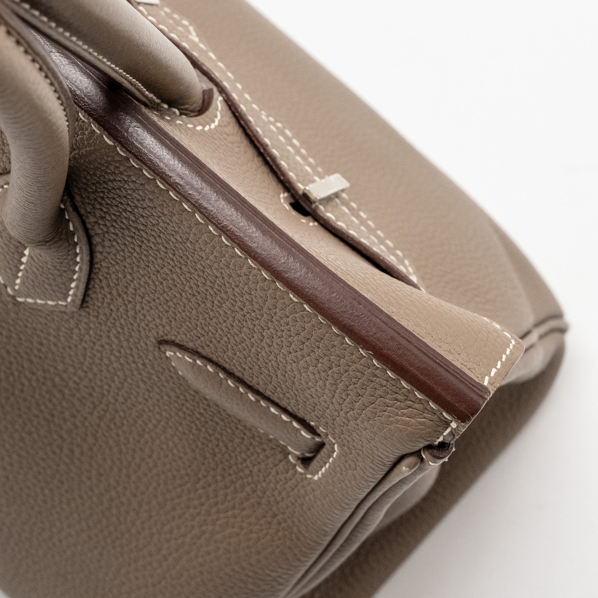 HERMES BIRKIN 30 TOGO ETOUPE SHW
