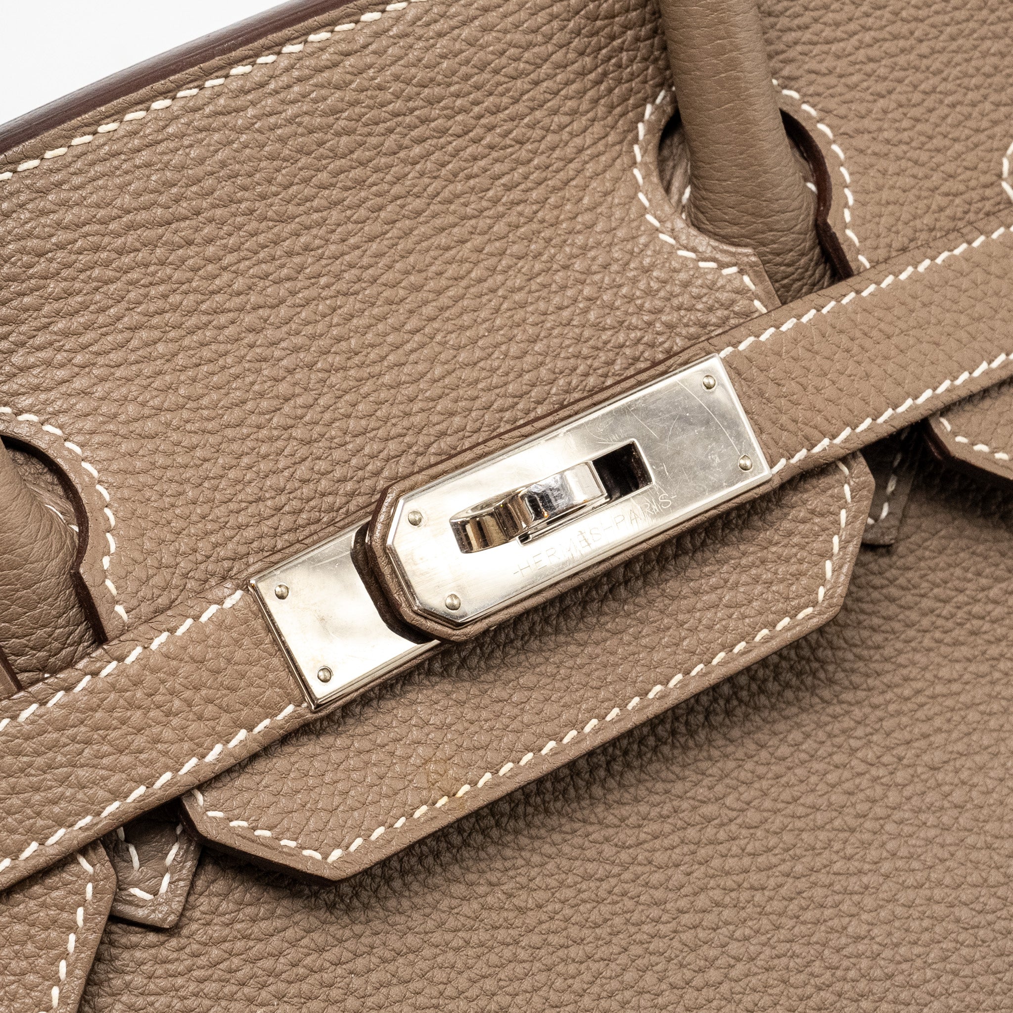 HERMES BIRKIN 30 TOGO ETOUPE SHW