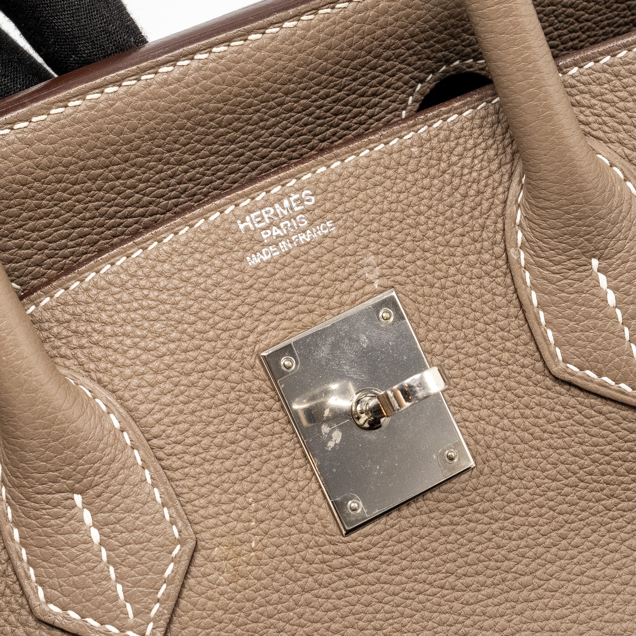 HERMES BIRKIN 30 TOGO ETOUPE SHW