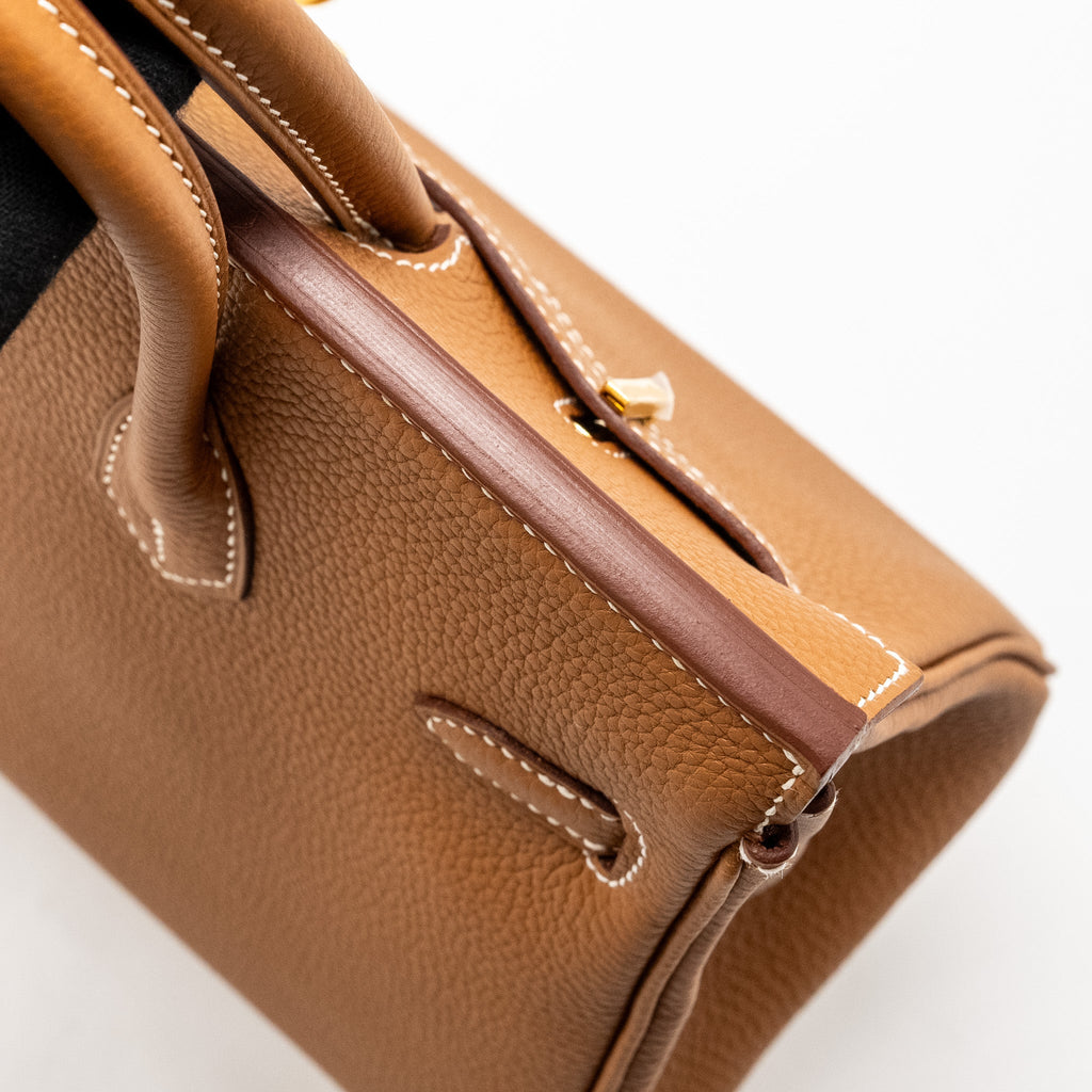 HERMES BIRKIN 25 TOGO GOLD GHW