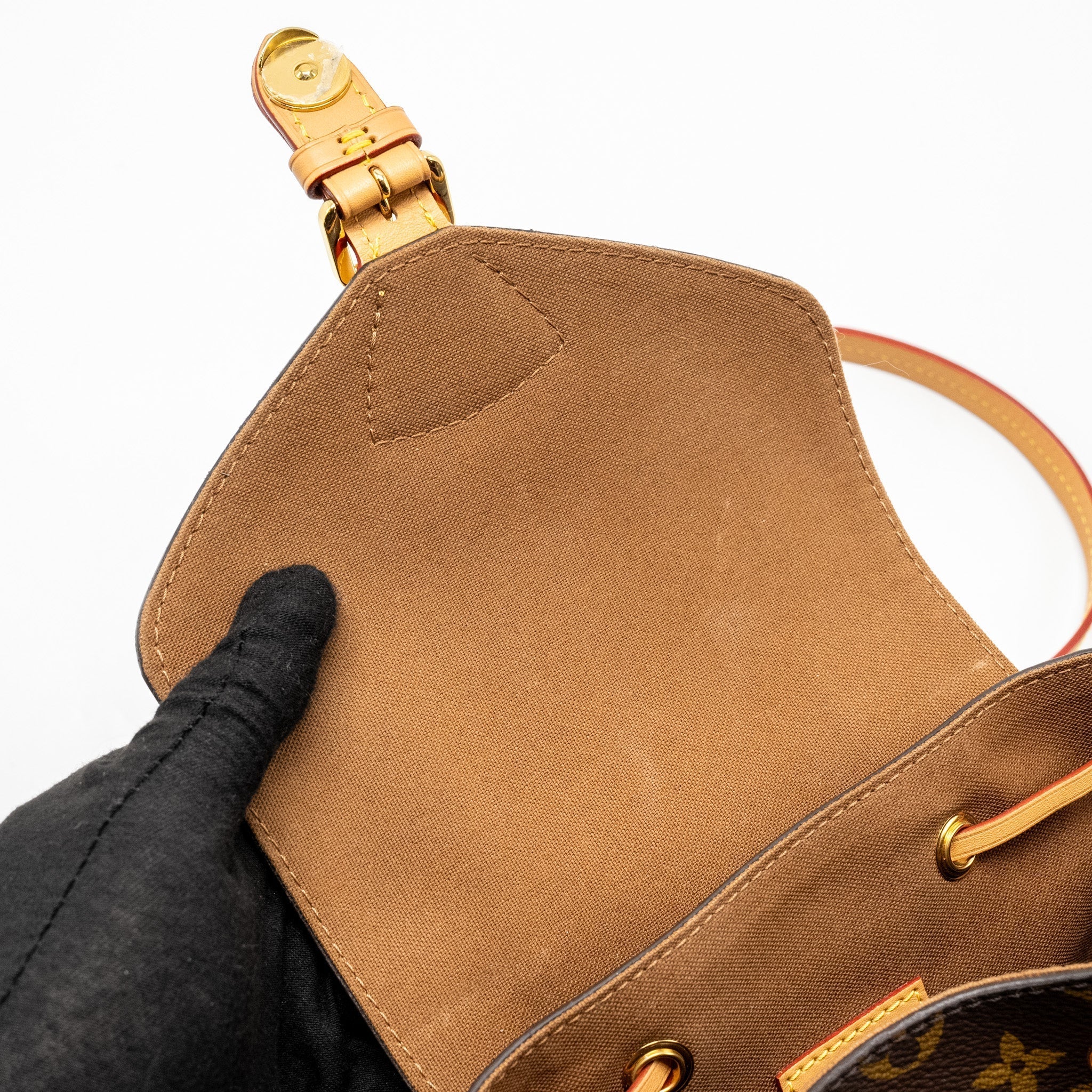 MONTSOURIS PM BACKPACK MONOGRAM CANVAS GHW