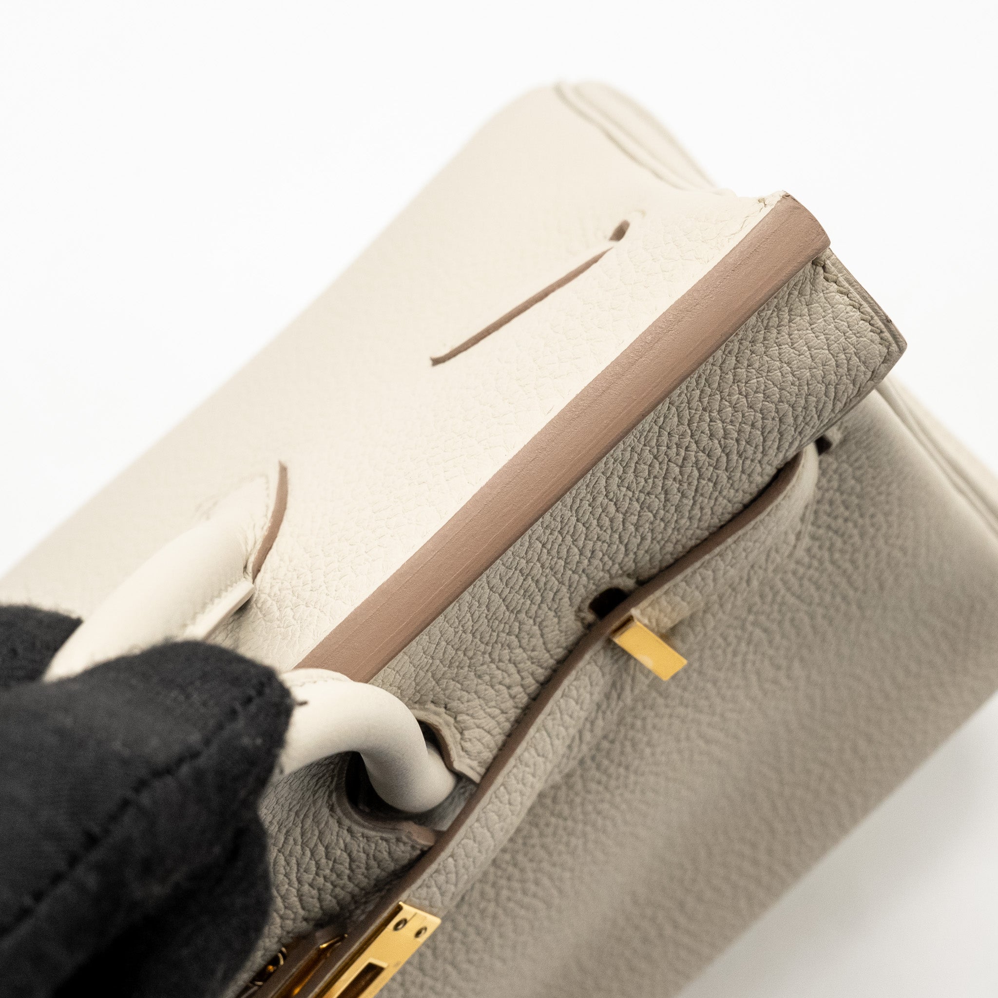 HERMES BIRKIN 25 TOGO BETON GHW