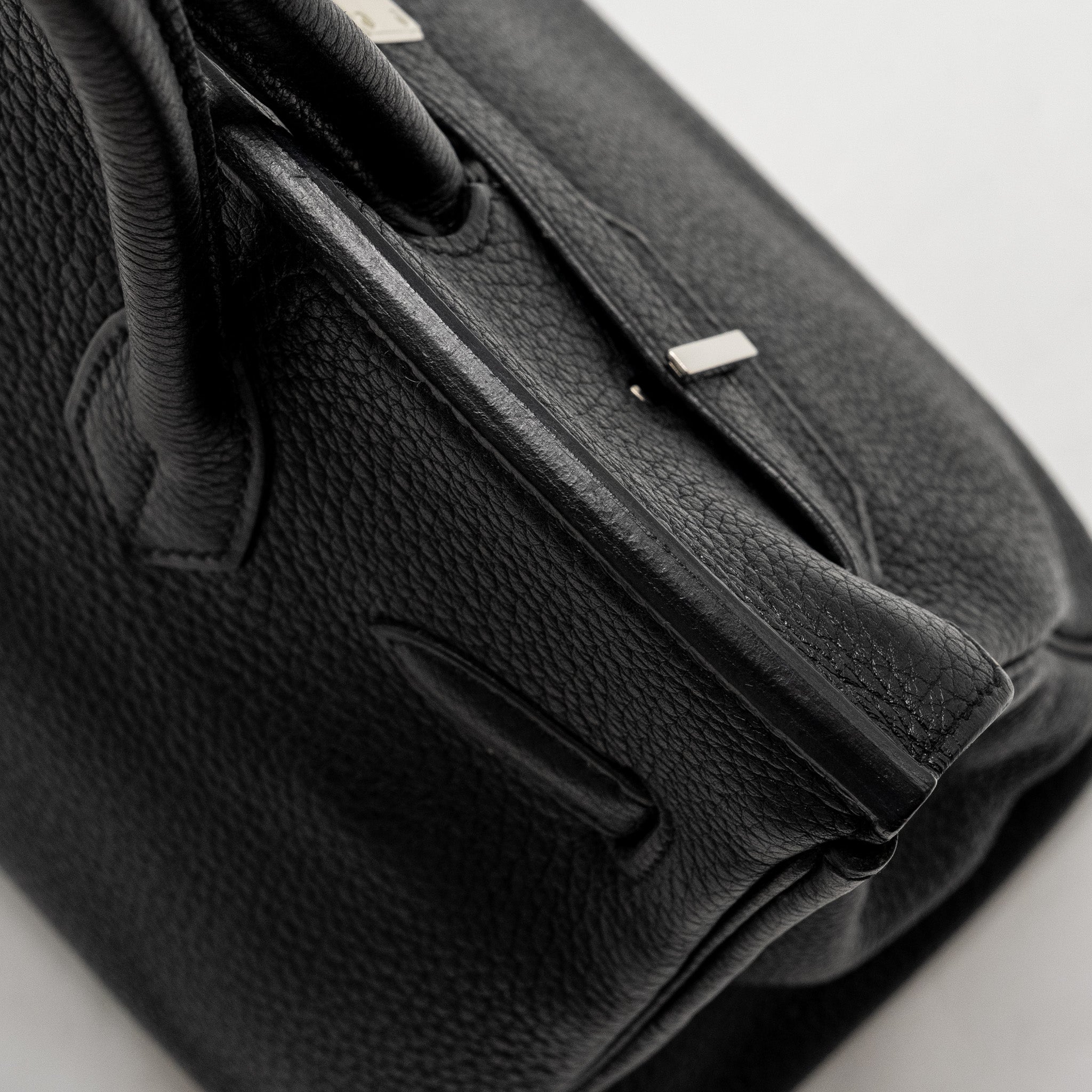 HERMES BIRKIN 30 CLEMENCE BLACK SHW