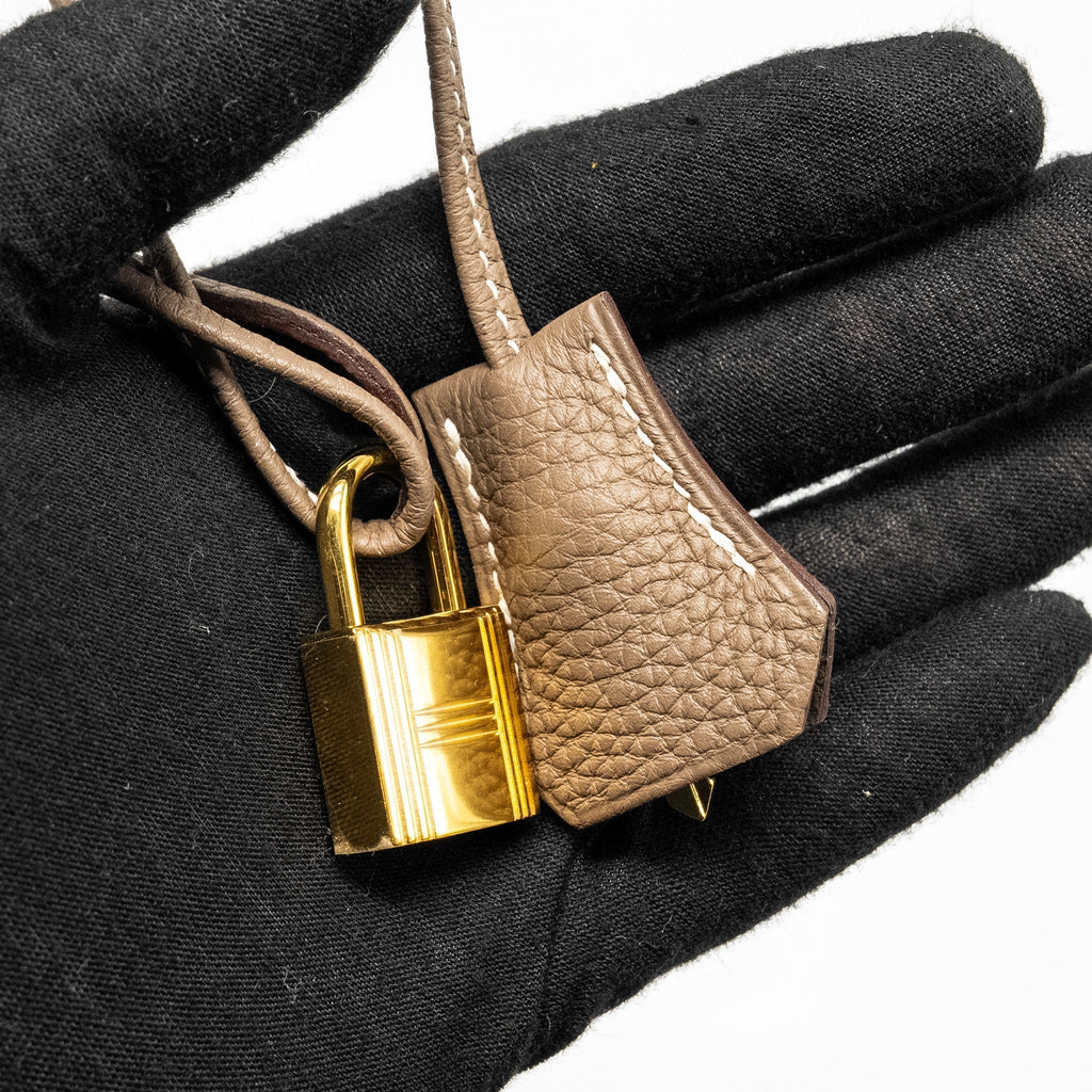 HERMES BIRKIN 30 TOGO ETOUPE GHW