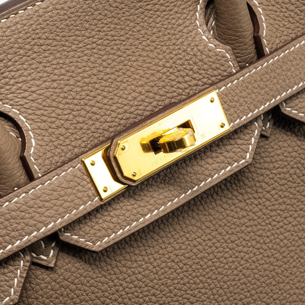 HERMES BIRKIN 30 TOGO ETOUPE GHW