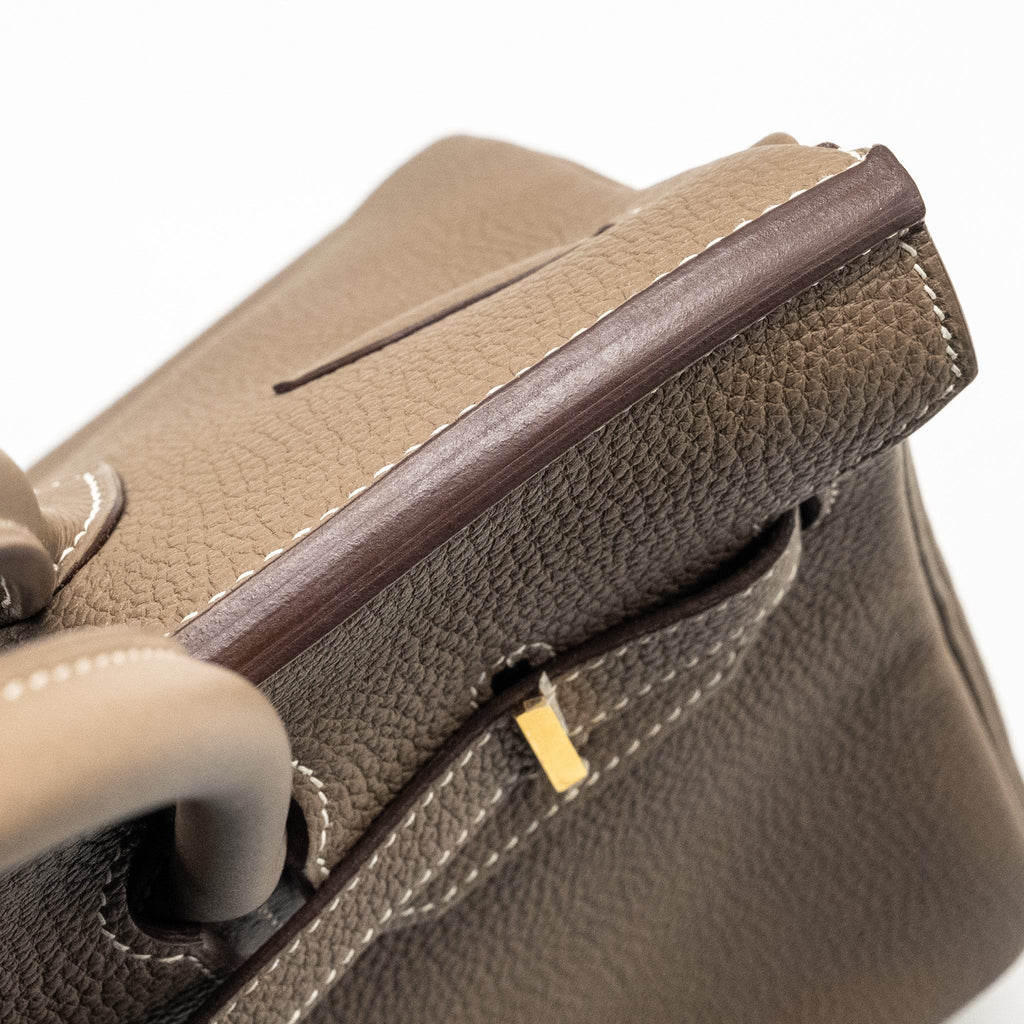 HERMES BIRKIN 30 TOGO ETOUPE GHW