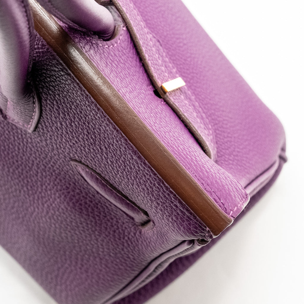 HERMES BIRKIN 30 TOGO P9 ANEMONE GHW