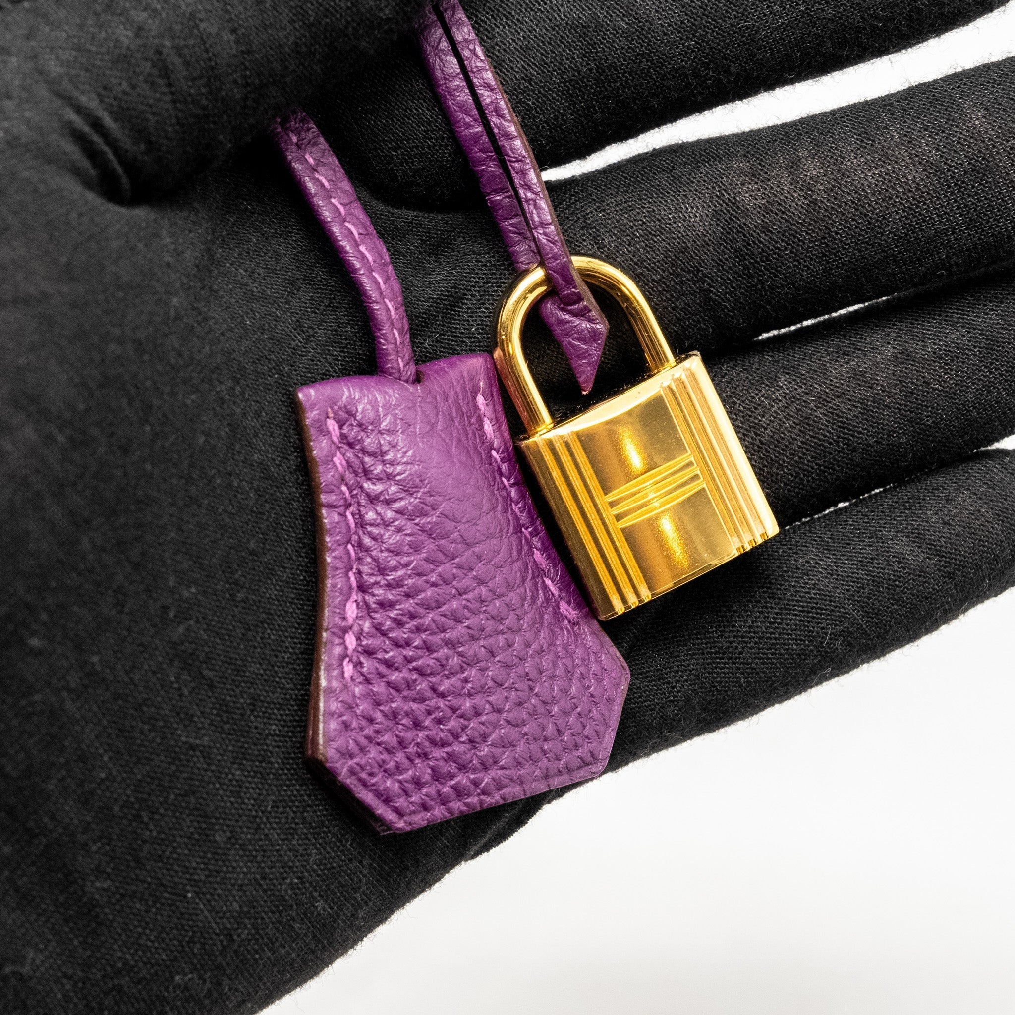 HERMES BIRKIN 30 TOGO P9 ANEMONE GHW