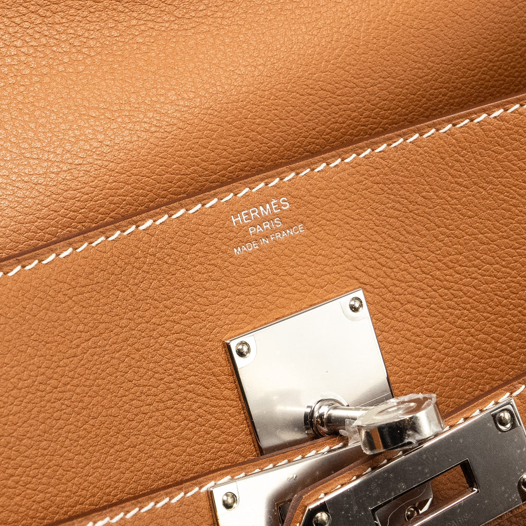 KELLY MESSENGER PM BAG EVERCOLOR GOLD SHW