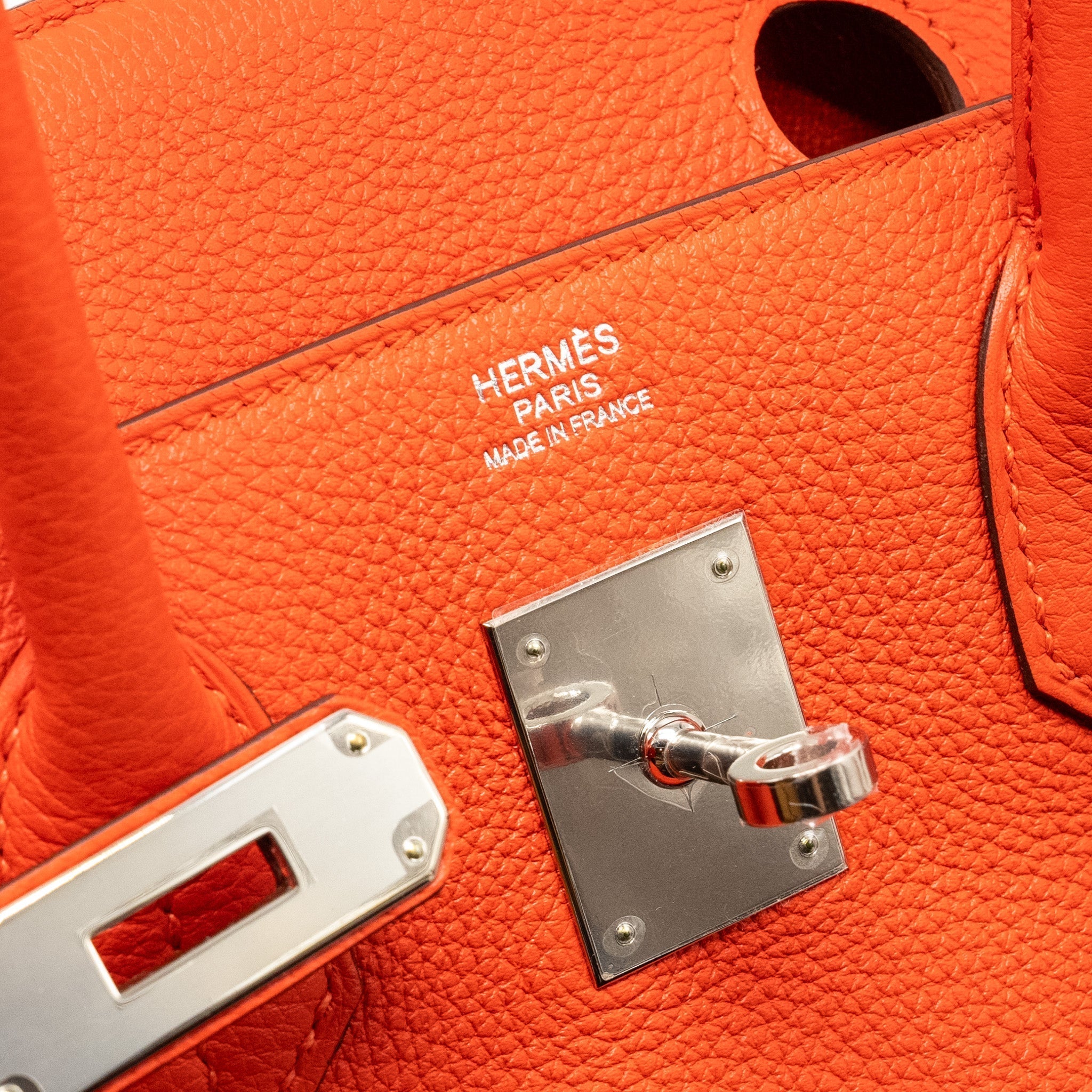 HERMES BIRKIN 30 TOGO CAPUCINE SHW