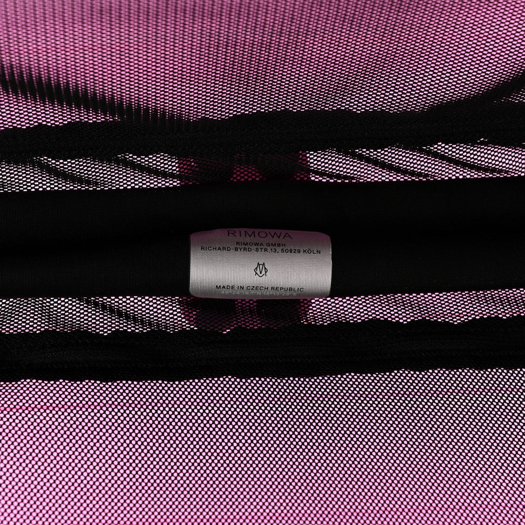 TRANSPARENT POLYCARBONATE ESSENTIAL CABIN NEON PINK