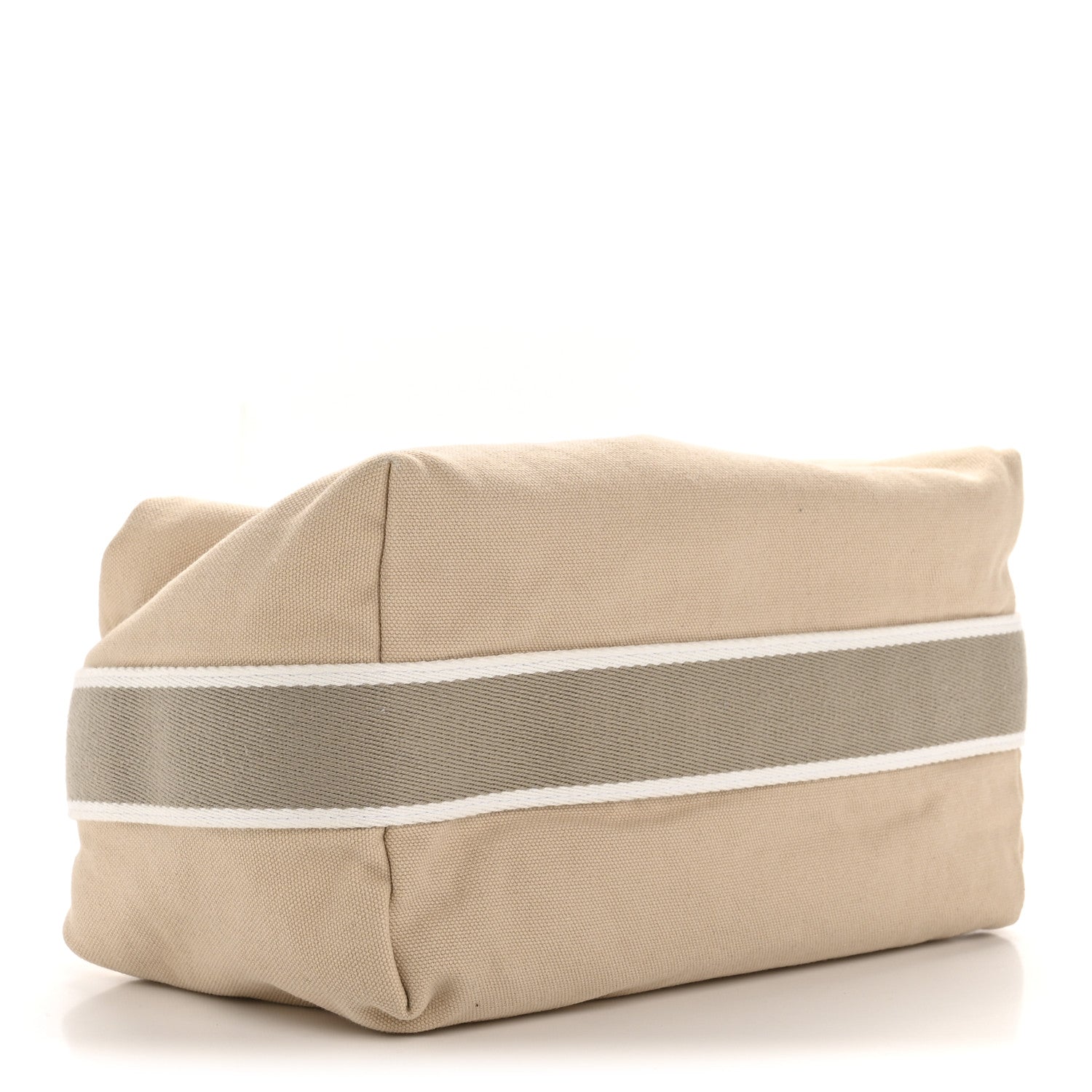 CANVAS LARGE BRIDE-A-BRAC POUCH NATURAL