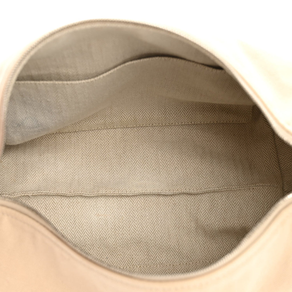 CANVAS LARGE BRIDE-A-BRAC POUCH NATURAL