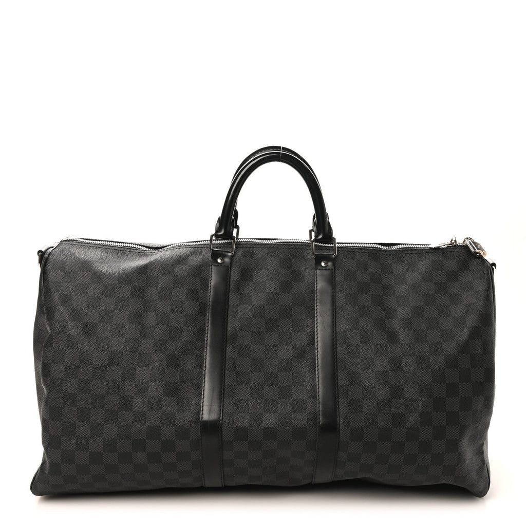 DAMIER GRAPHITE KEEPALL BANDOULIERE 55
