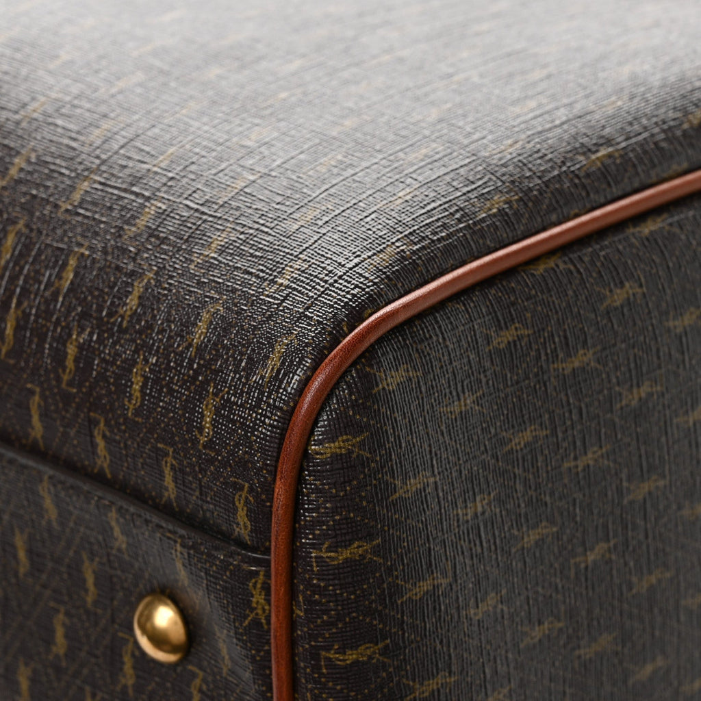 CANVAS SMOOTH CALFSKIN LE MONOGRAMME 72H DUFFLE CHESTNUT