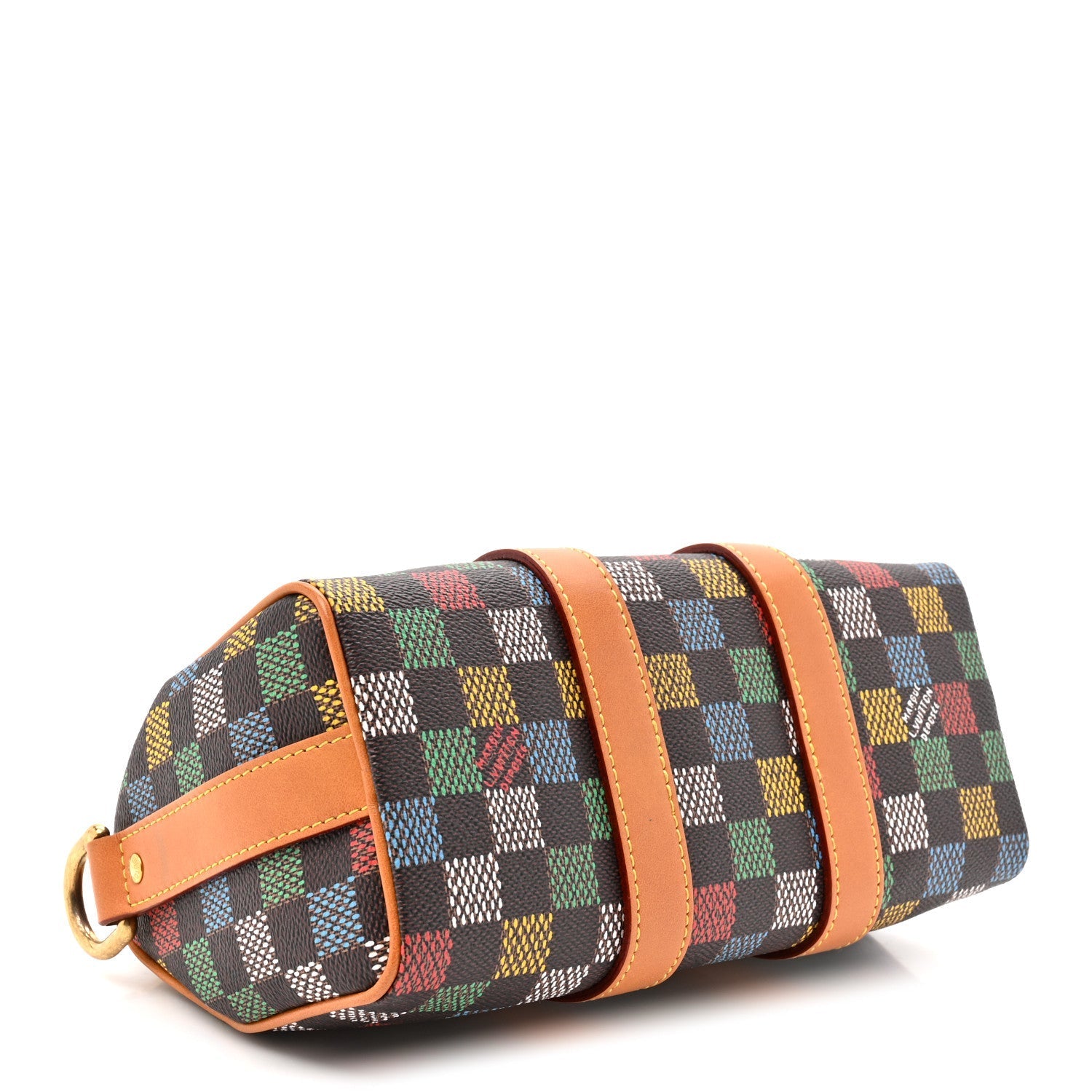 LV VERS DAMIER EBENE KEEPALL BANDOULIERE 25
