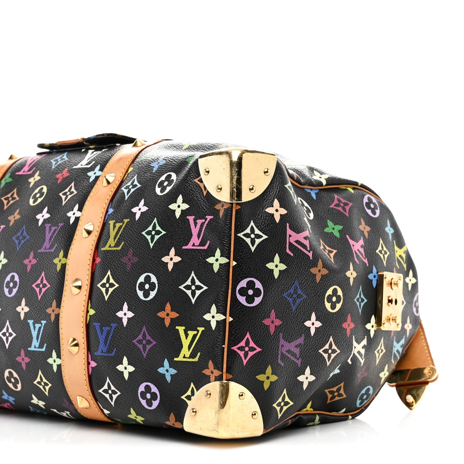 MONOGRAM MULTICOLOR KEEPALL 45 BLACK