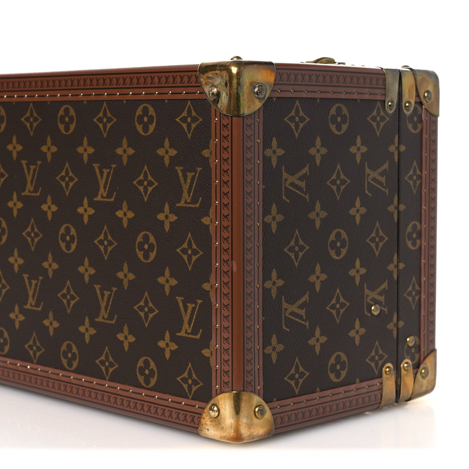 MONOGRAM BOITE BOUTEILLES ET GLACE BEAUTY TRAIN CASE