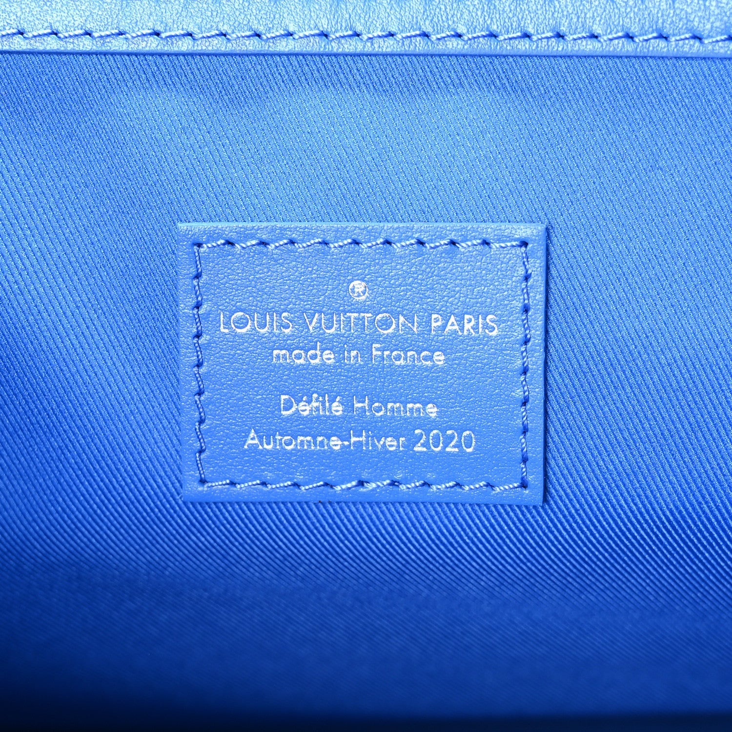 MONOGRAM CLOUDS KEEPALL BANDOULIERE 50 BLUE